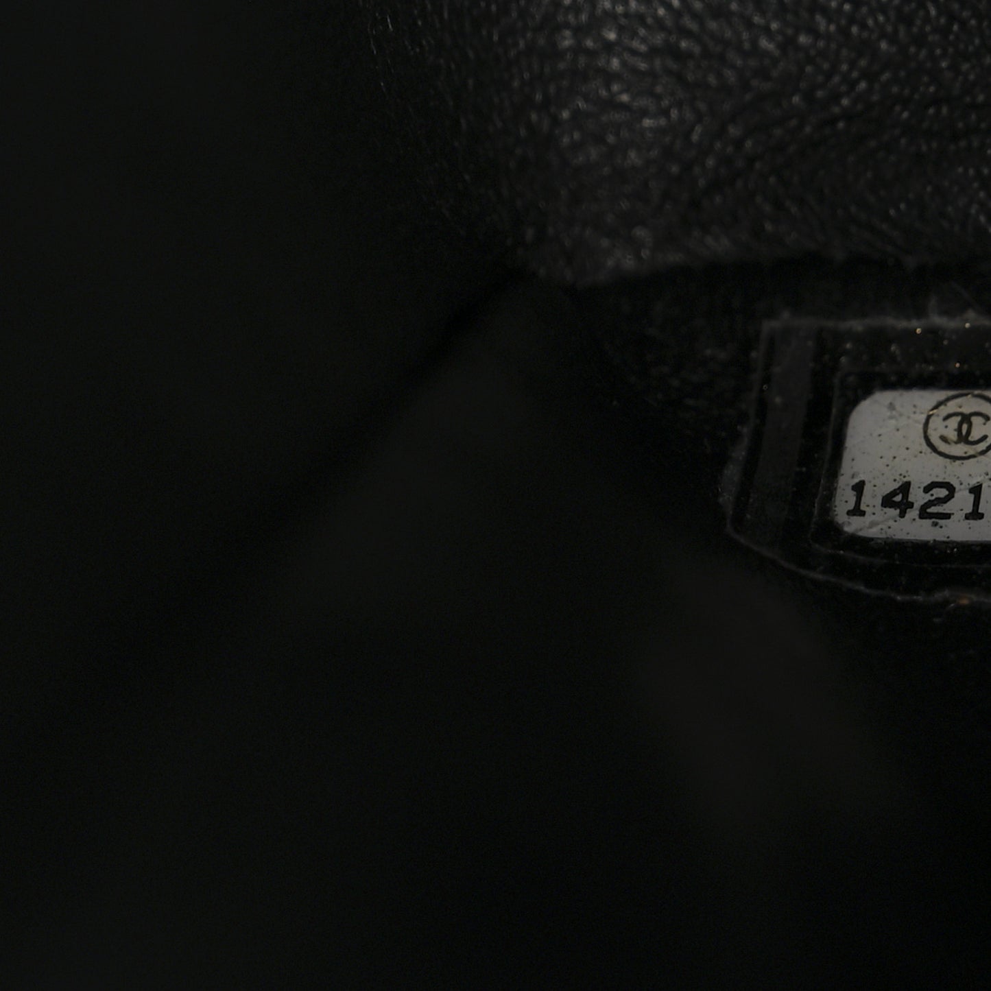 Caviar Quilted Jumbo Single Flap Black