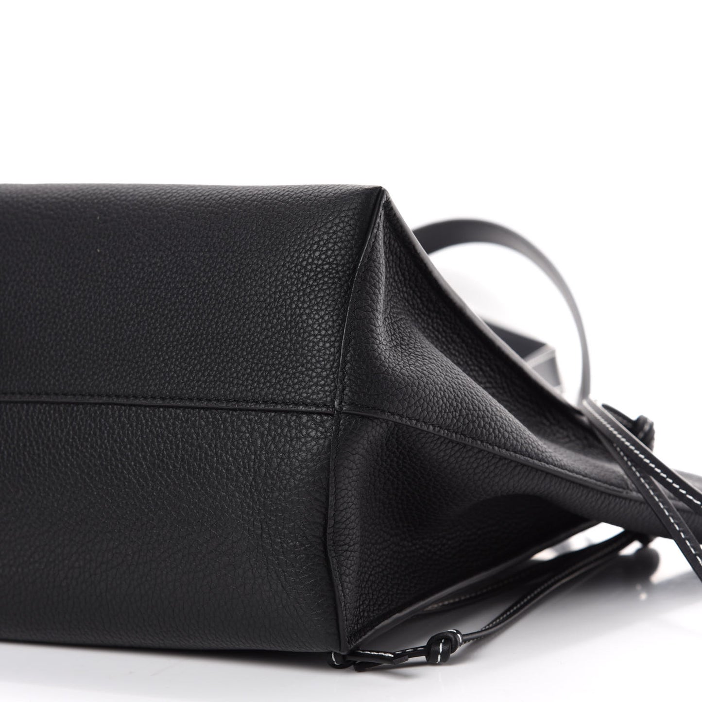 Calfskin Cushion Tote Black