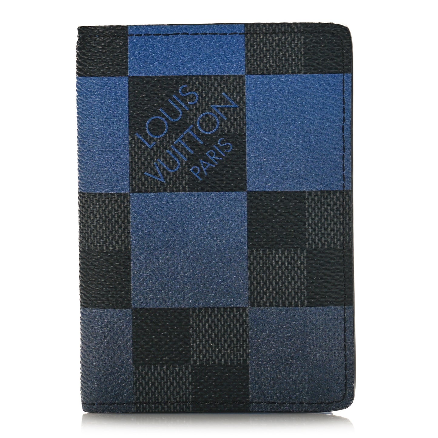 Damier Graphite Giant Pocket Organizer Blue