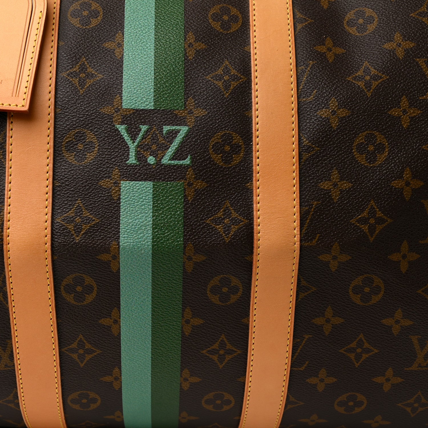 Louis Vuitton Monogram My LV Heritage Keepall Bandouliere 55 Vert Anglais Vert Clair 14 of 20