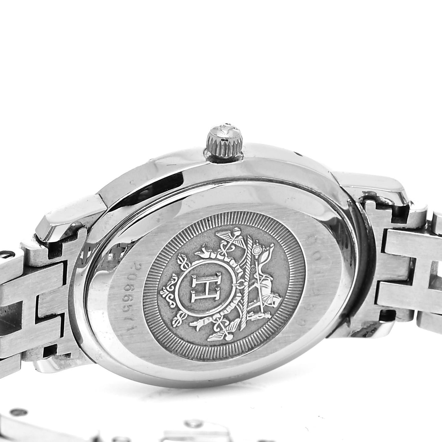 Stainless Steel 22mm Clipper Oval Quartz Watch