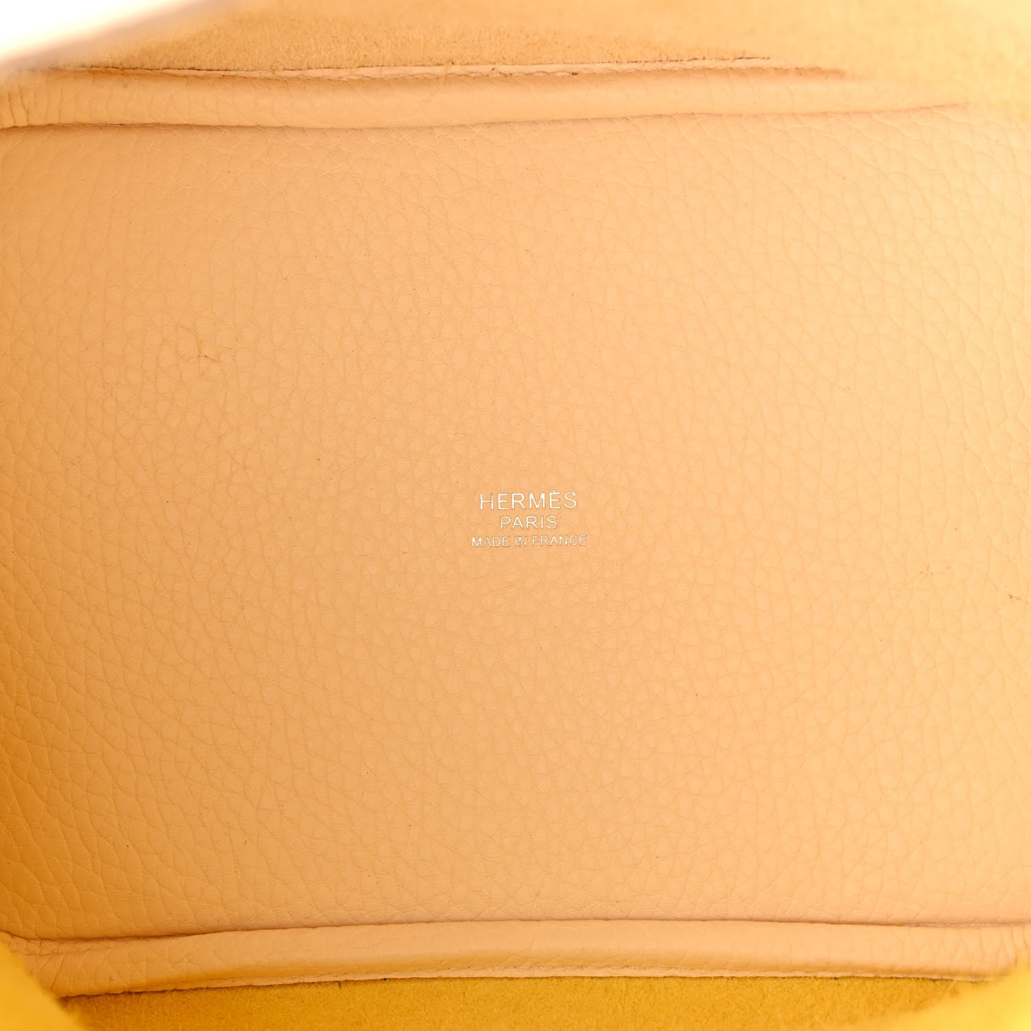 Hermes Taurillon Clemence Casaque Picotin Lock 18 PM Lime Nata 5 of 13