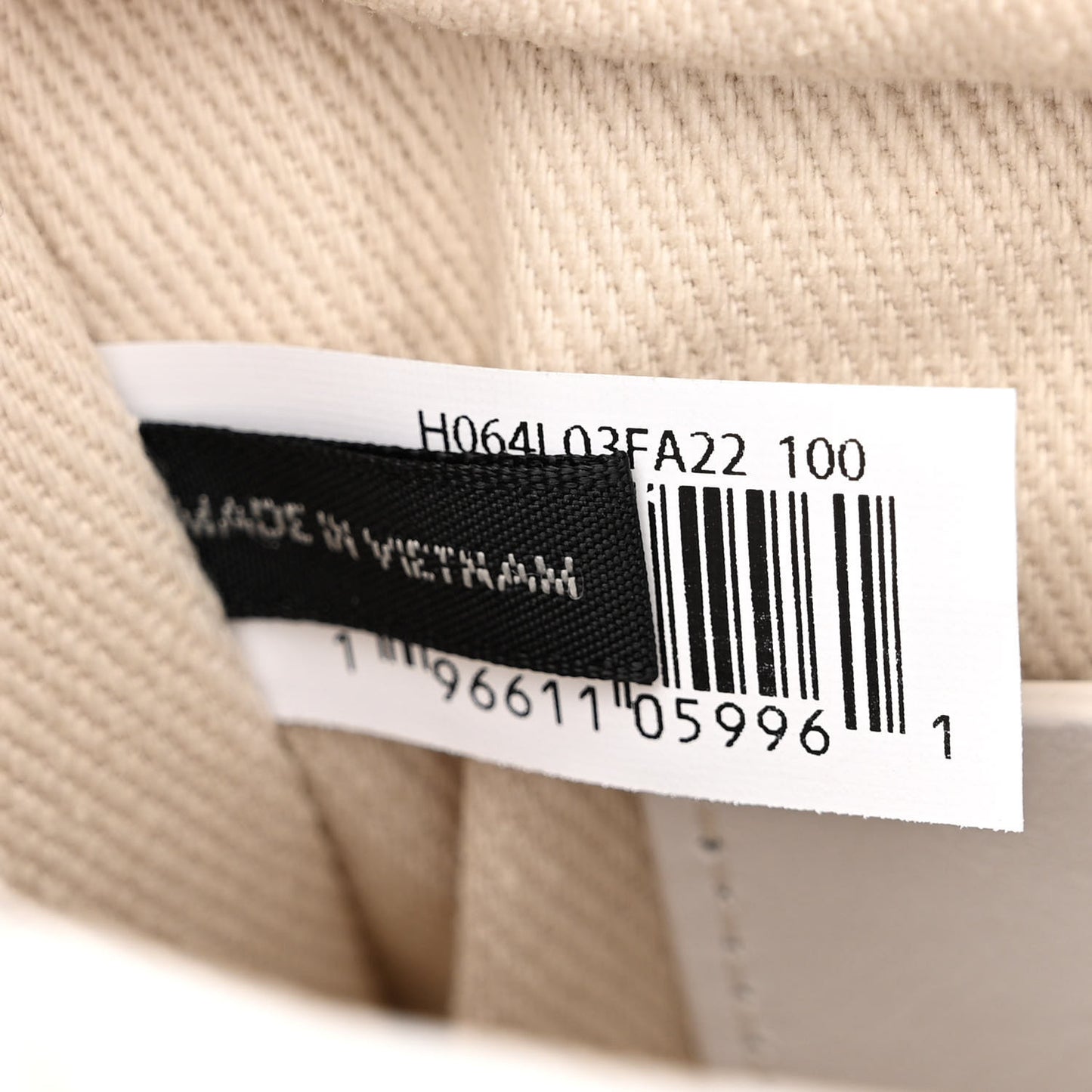 Shiny Crinkled Calfskin Mini The Tote Bag White