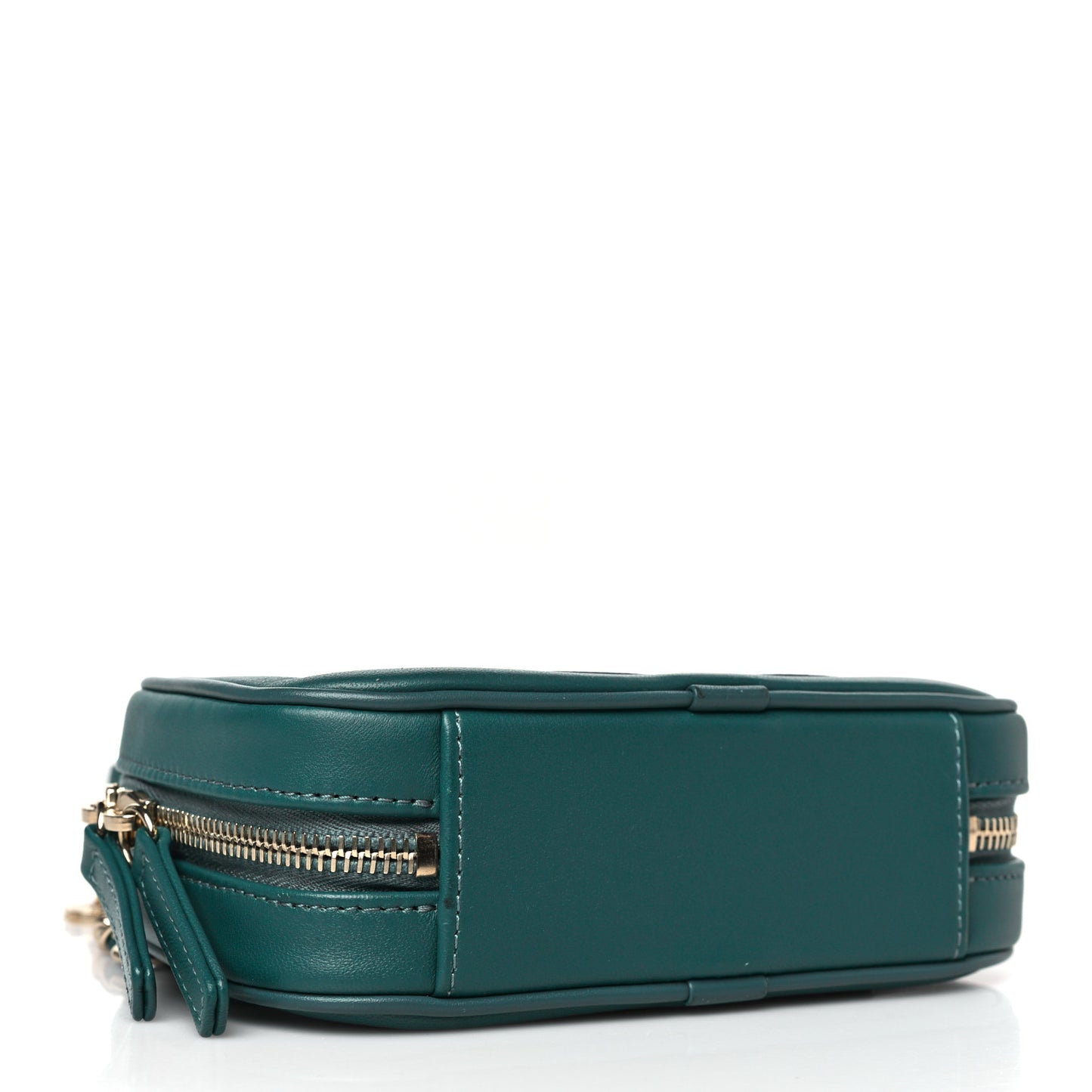 Lambskin CC Mania Waist Belt Bag Green