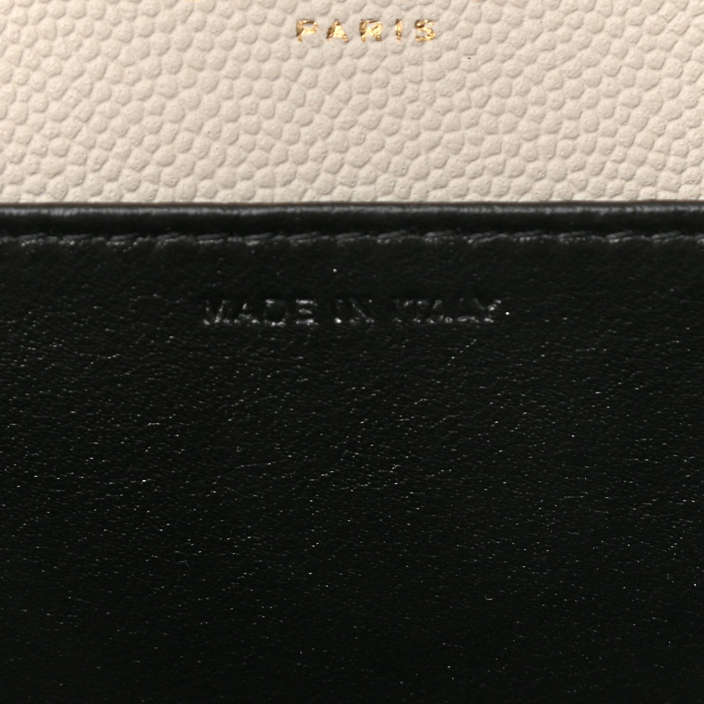 Grain De Poudre Monogram Uptown Chain Wallet Crema Soft