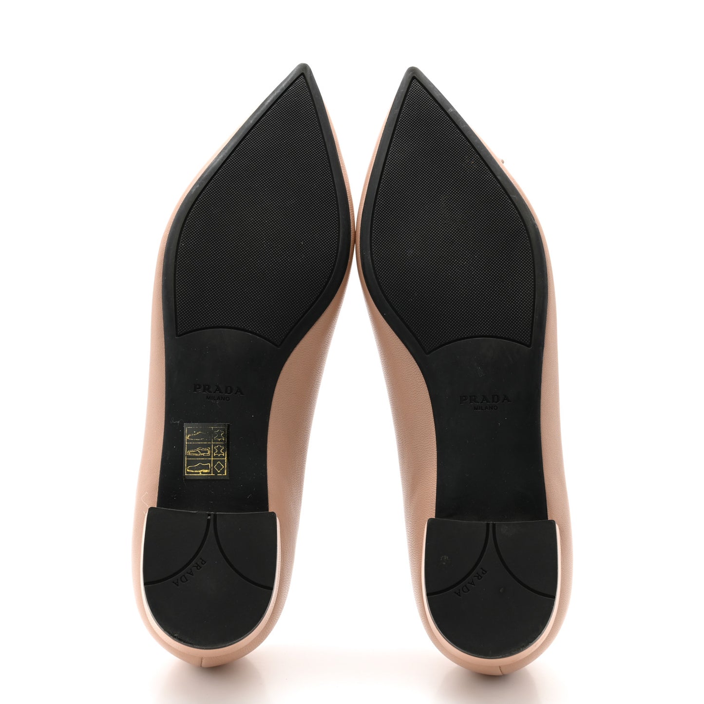 Lambskin Donna Bow Ballerina Flats 39 Nudo