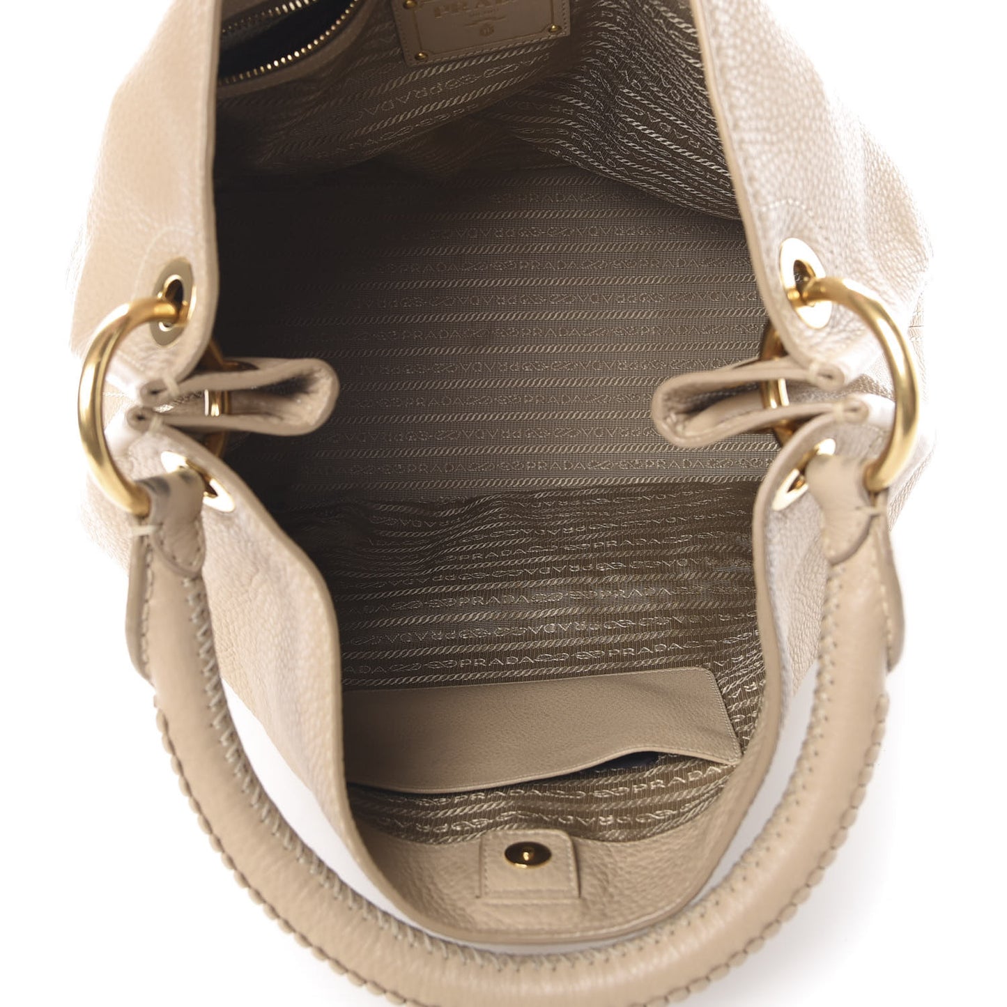 Vitello Daino Hobo Sabbia