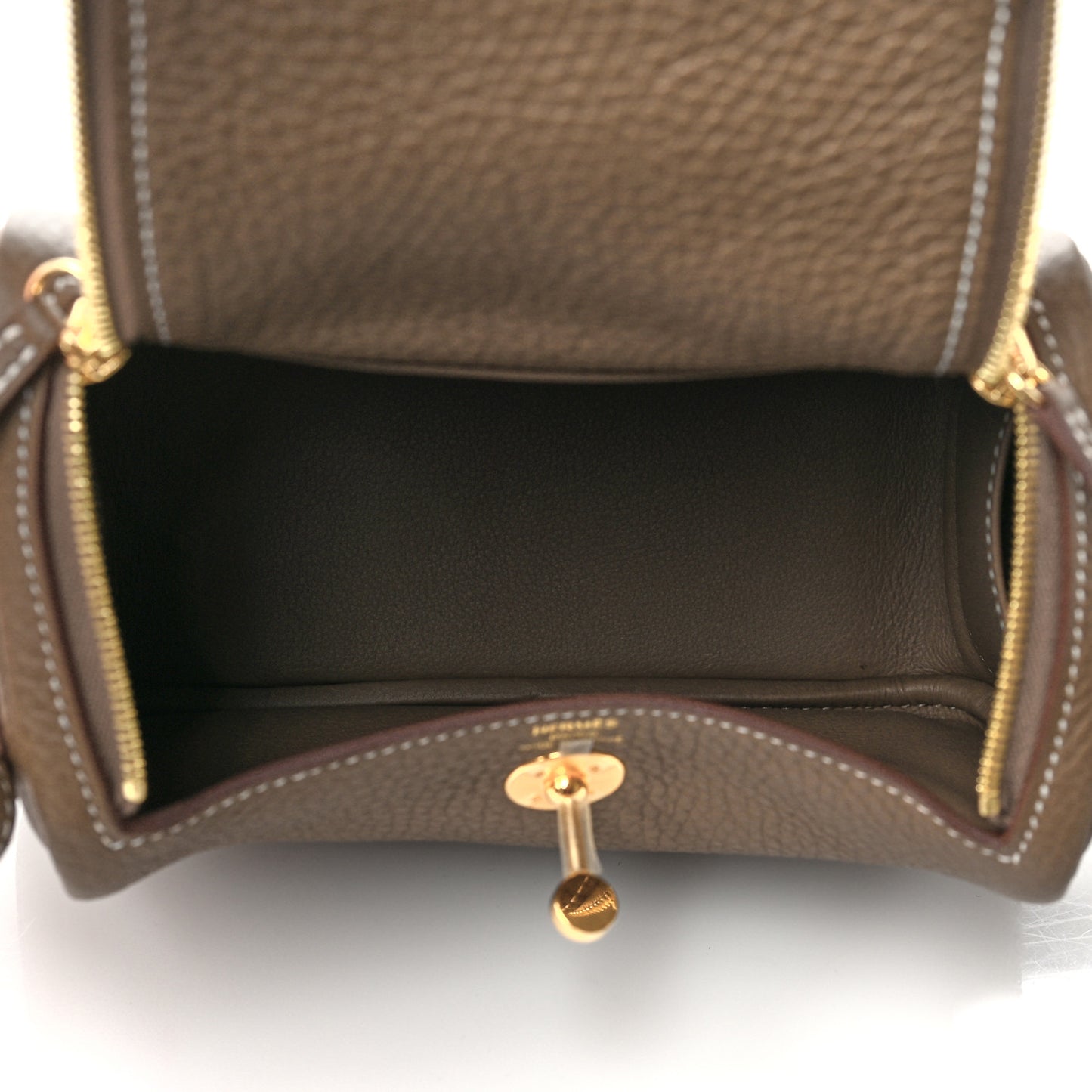 Taurillon Clemence Mini Lindy 20 Etoupe