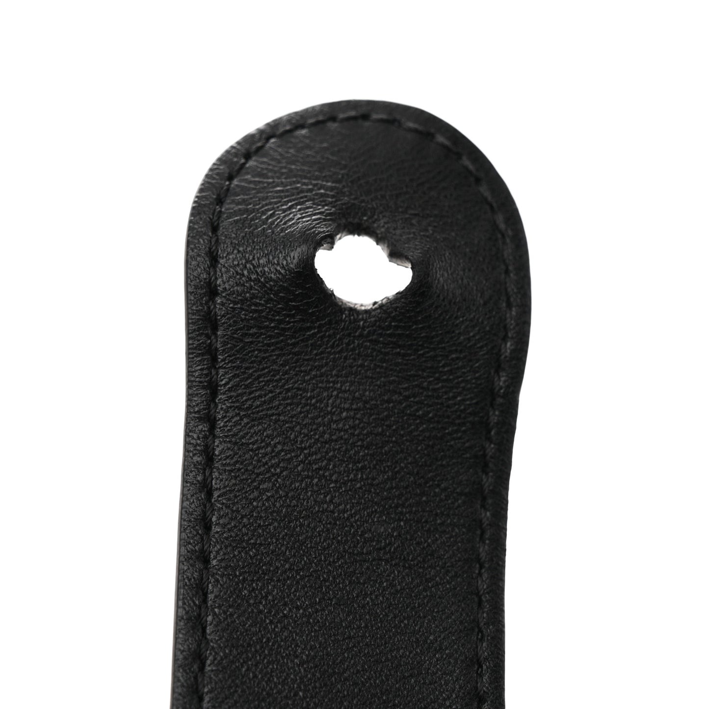 Shearling Calfskin Belt Bag Black