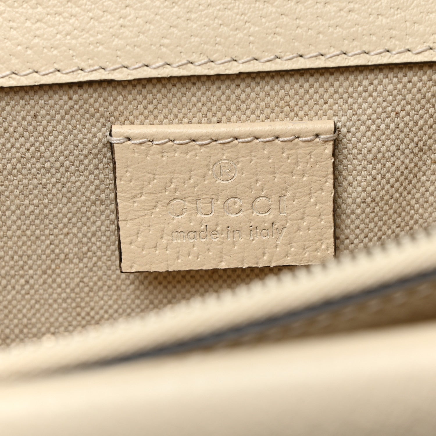 Gucci Textured Calfskin Crystal Small Dionysus Shoulder Bag Mystic White 6 of 11