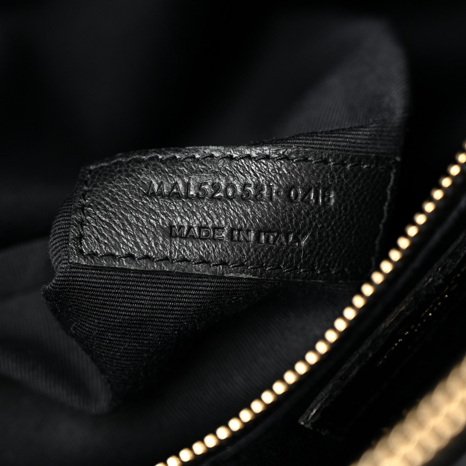 Saint Laurent Calfskin Y Quilted Monogram Large Loulou Shopper Black 9 of 14