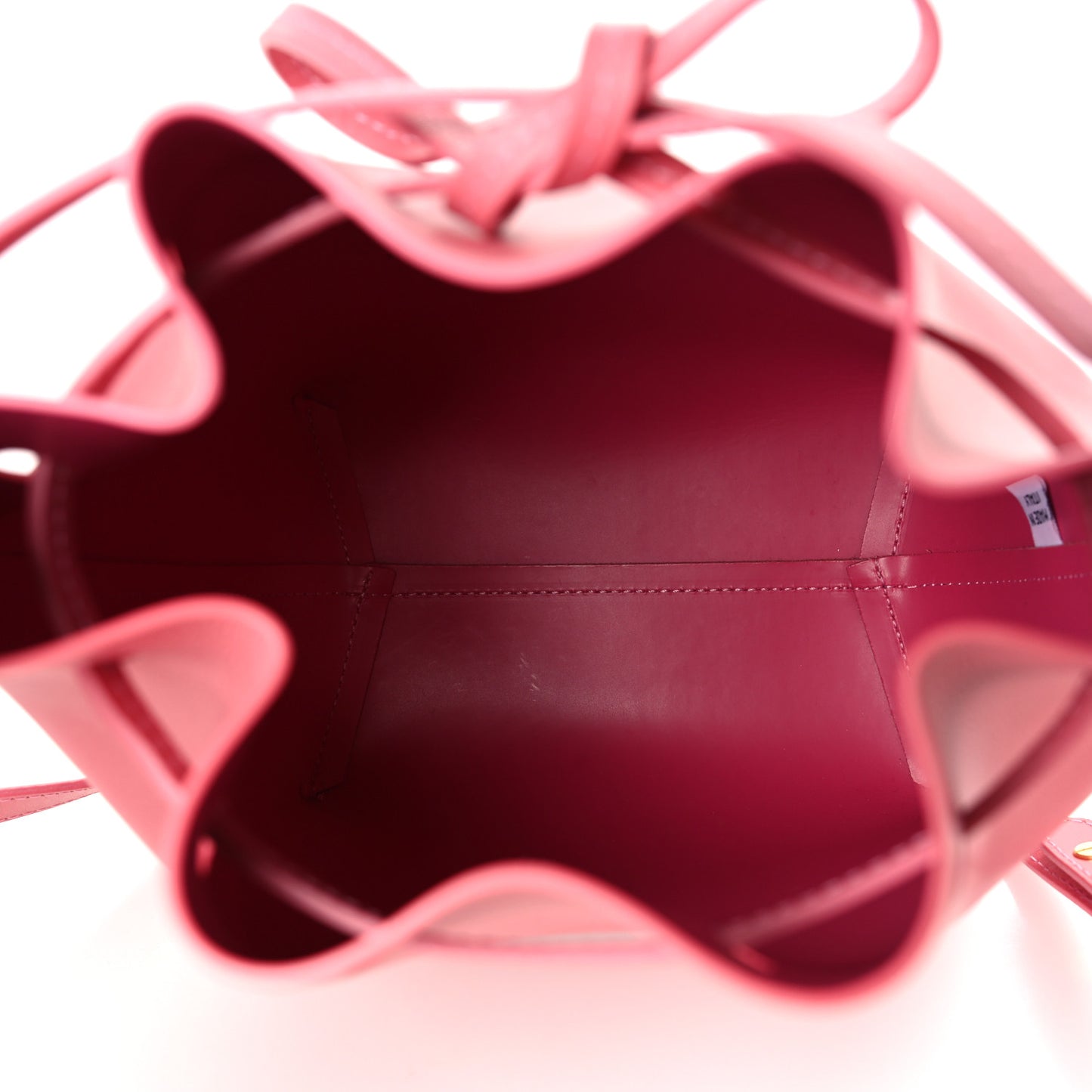 Calfskin Mini Bucket Bag Blush