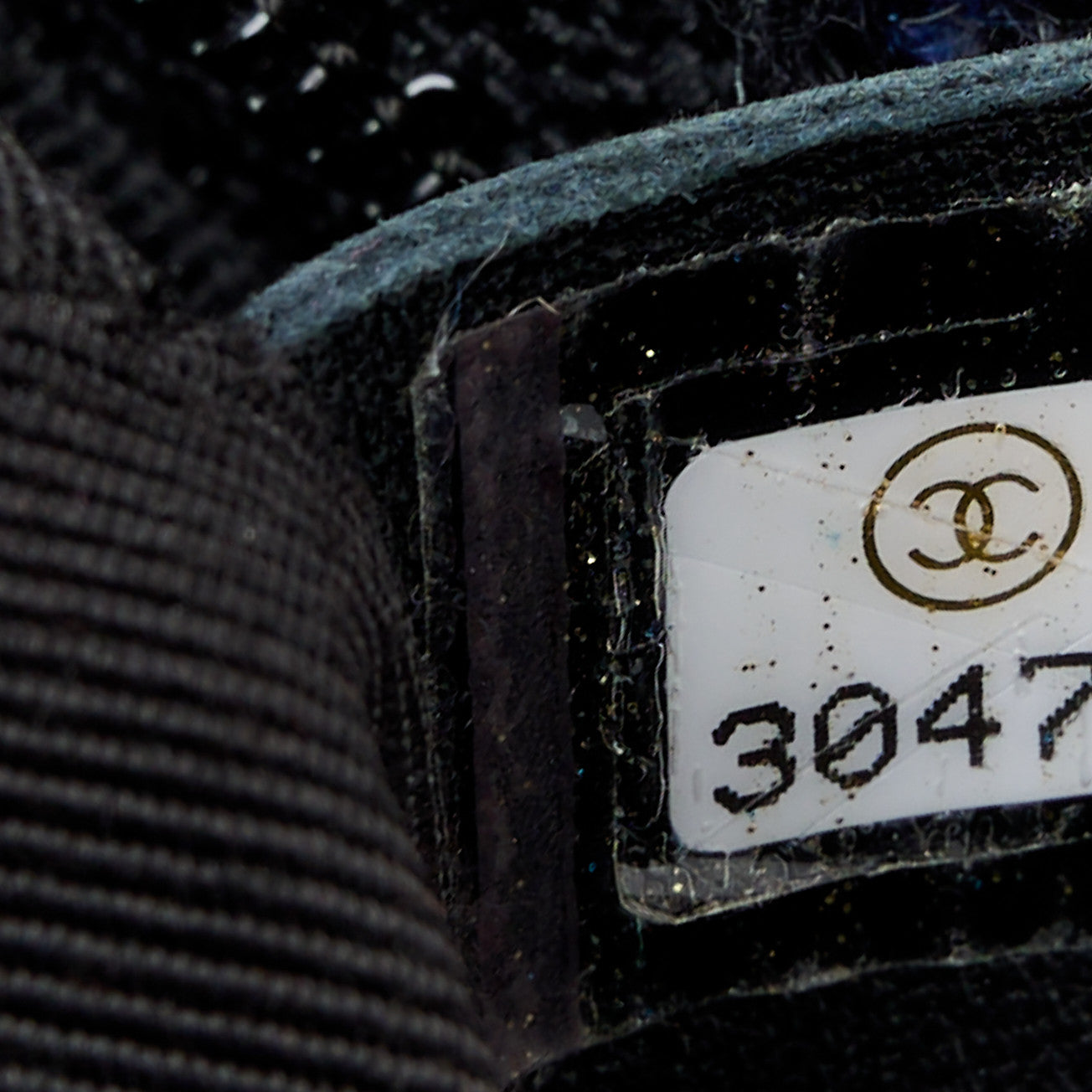 Chanel Tweed Quilted Medium Chanel 19 Flap Blue 7 of 10