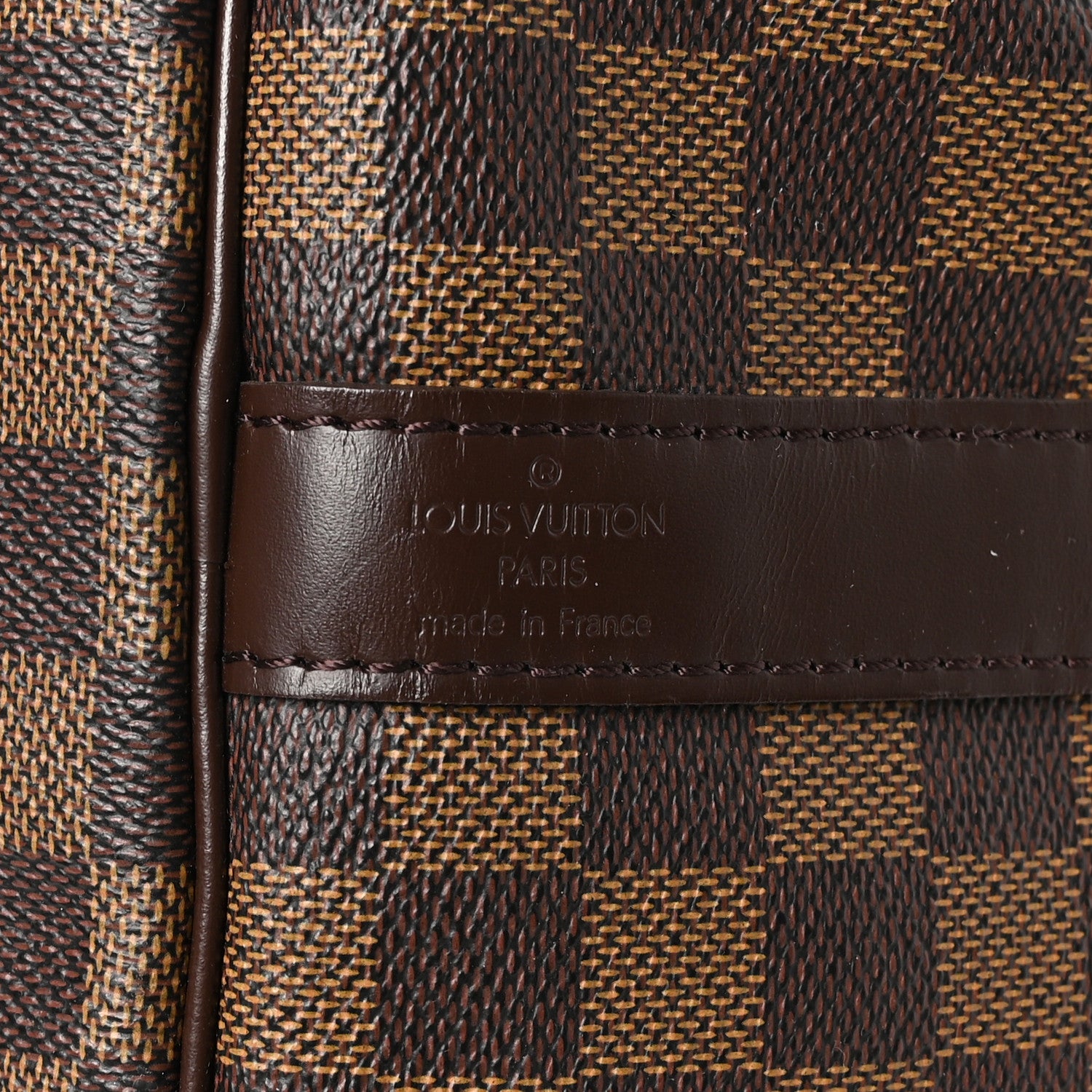 Louis Vuitton Damier Ebene Keepall Bandouliere 55 6 of 11