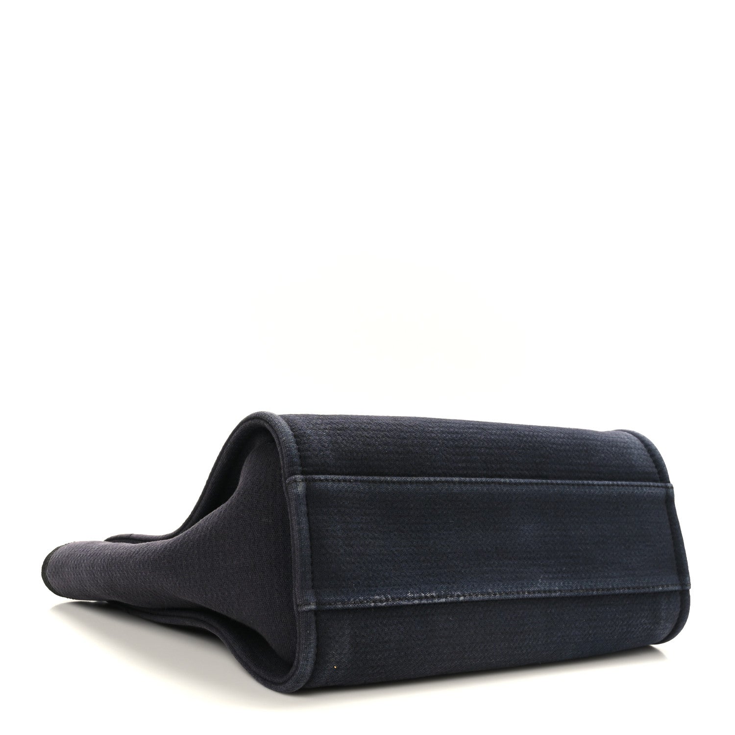 Chanel Mixed Fibers Small Deauville Tote Black 4 of 9