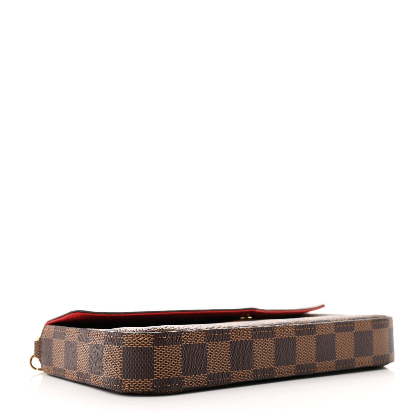 Damier Ebene Pochette Felicie Chain Wallet