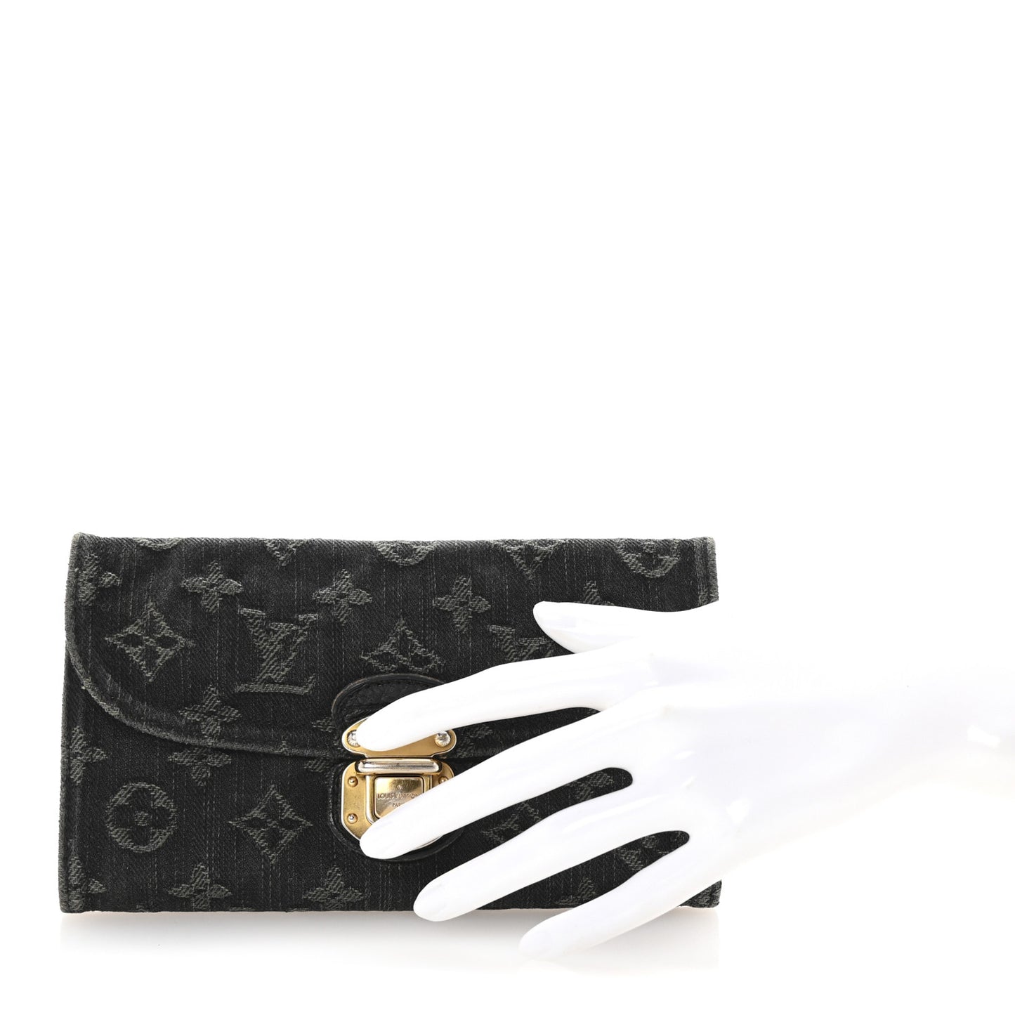 Denim Amelia Wallet Black