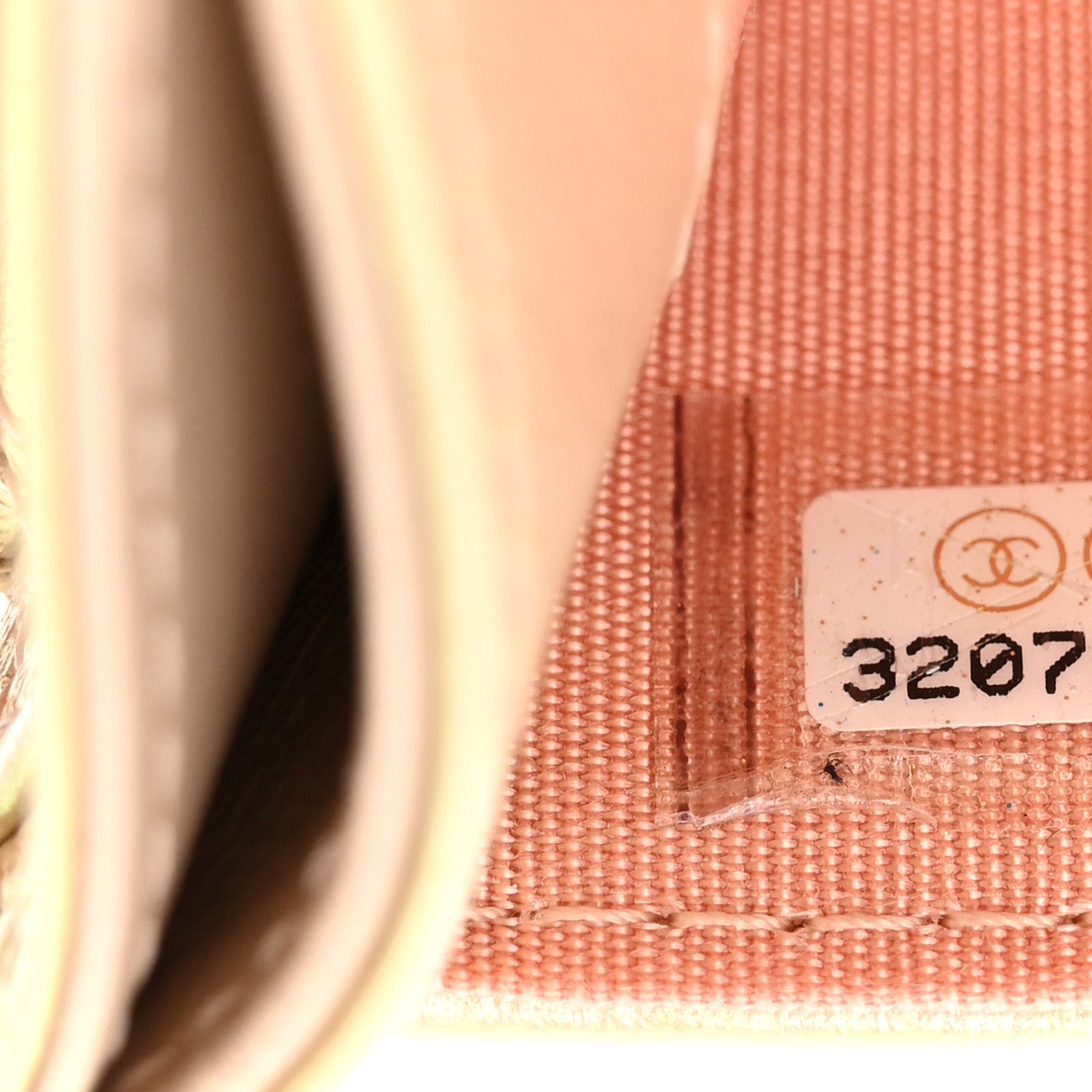 Chanel Metallic Goatskin Quilted Chanel 19 Card Holder Gold 8 of 10