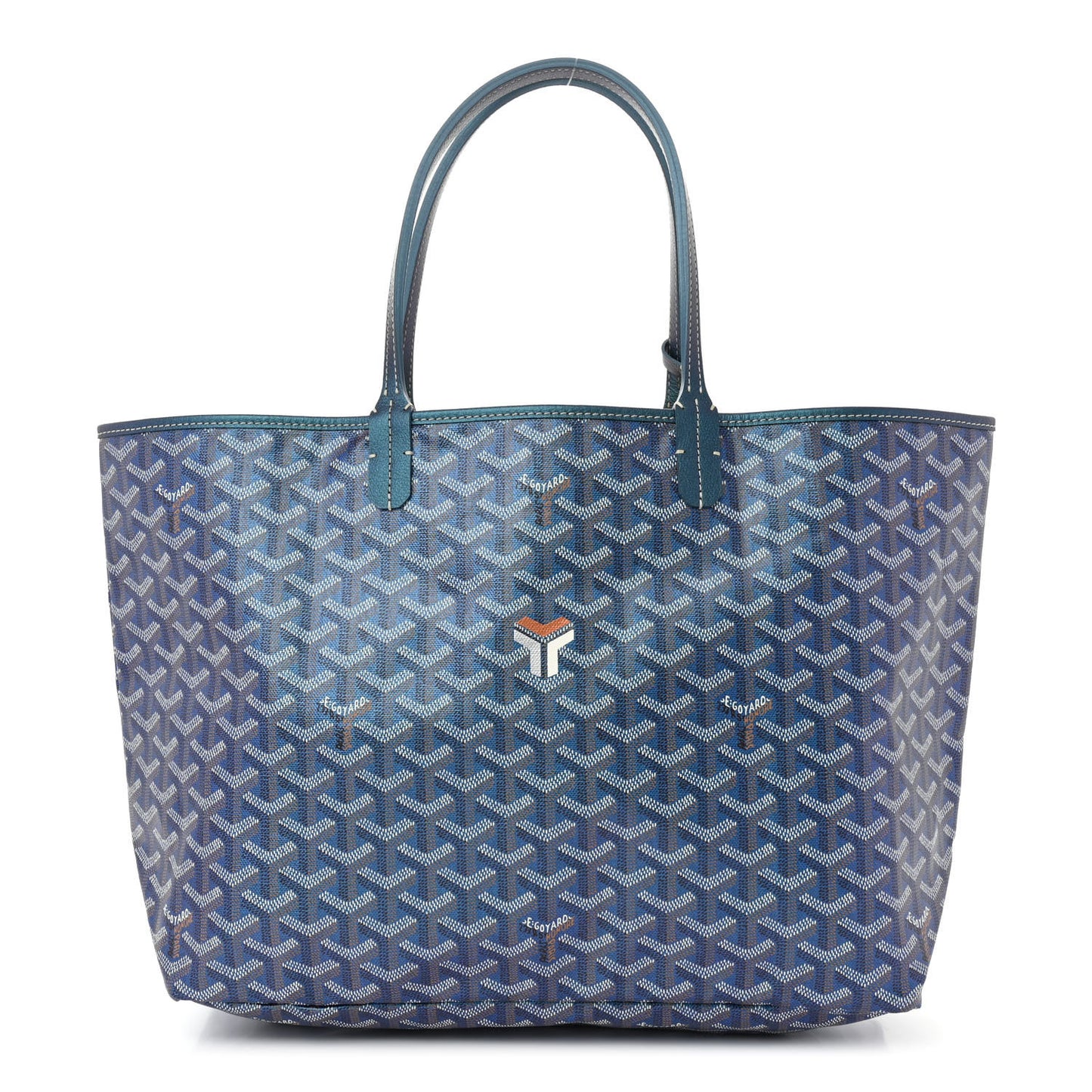 Iridescent Goyardine Saint Louis PM Pearly Blue