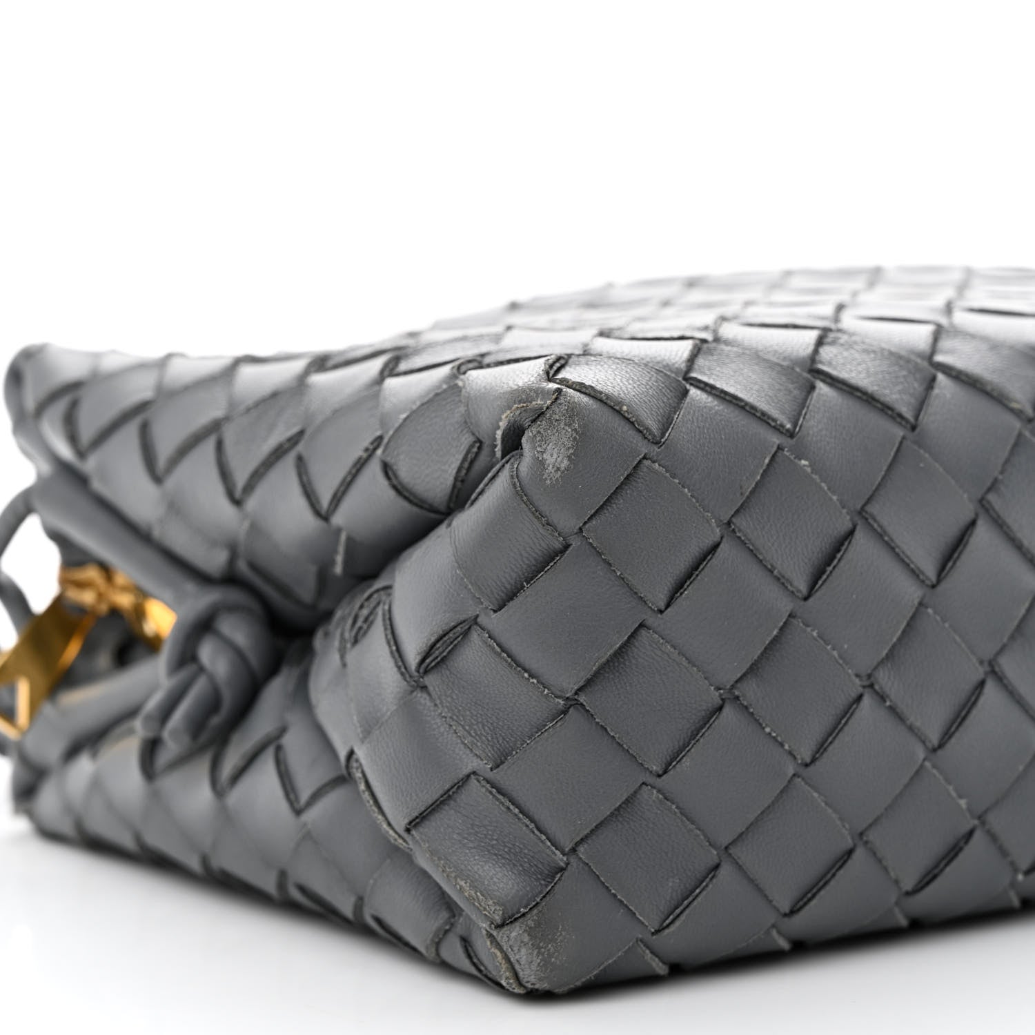 Bottega Veneta Nappa Intrecciato Small Loop Camera Bag Thunder 10 of 13