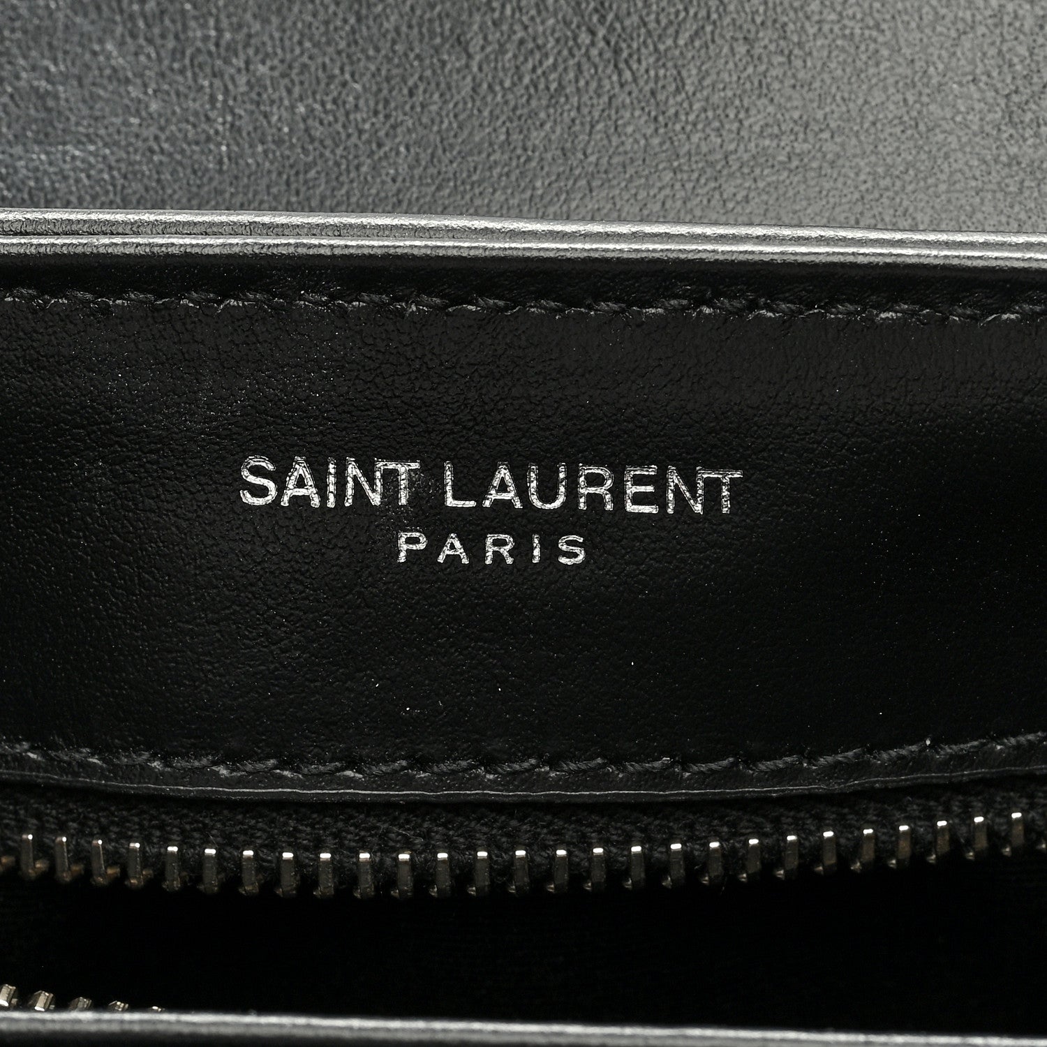 Saint Laurent Calfskin Y Quilted Monogram Toy Loulou Crossbody Bag Black 6 of 9