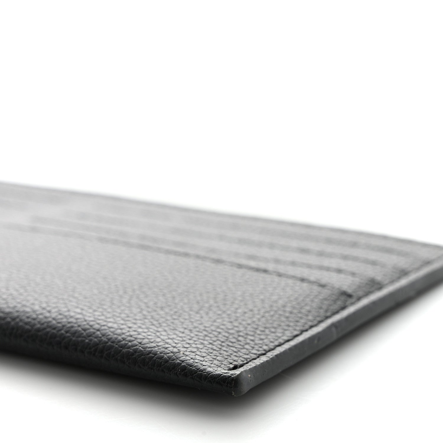 Louis Vuitton Calfskin Felicie Chain Wallet Card Holder Insert Black 8 of 8