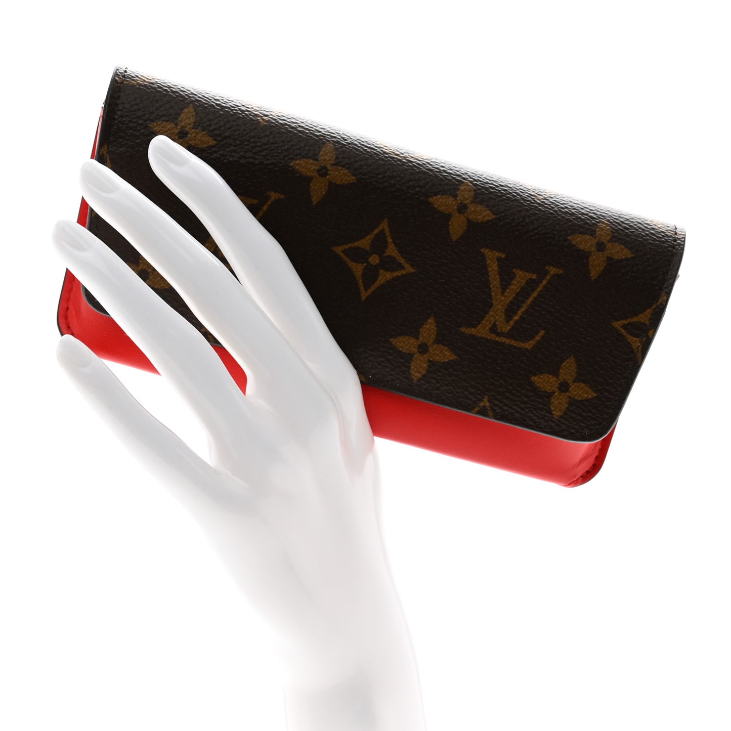 Monogram Woody Sunglass Case Rouge