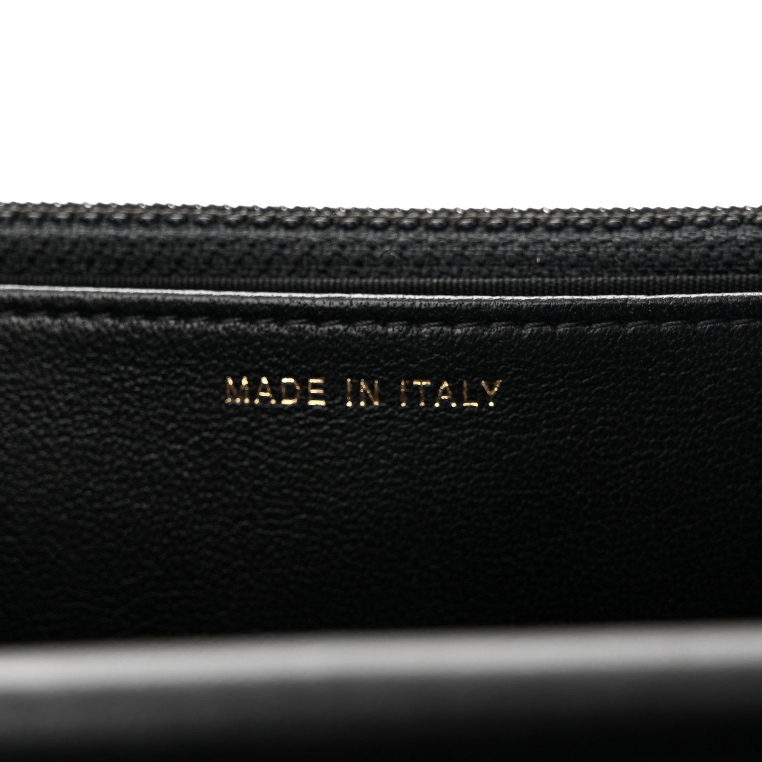 Chanel Lambskin Quilted Infinity Wallet On Chain WOC Black 6 of 12