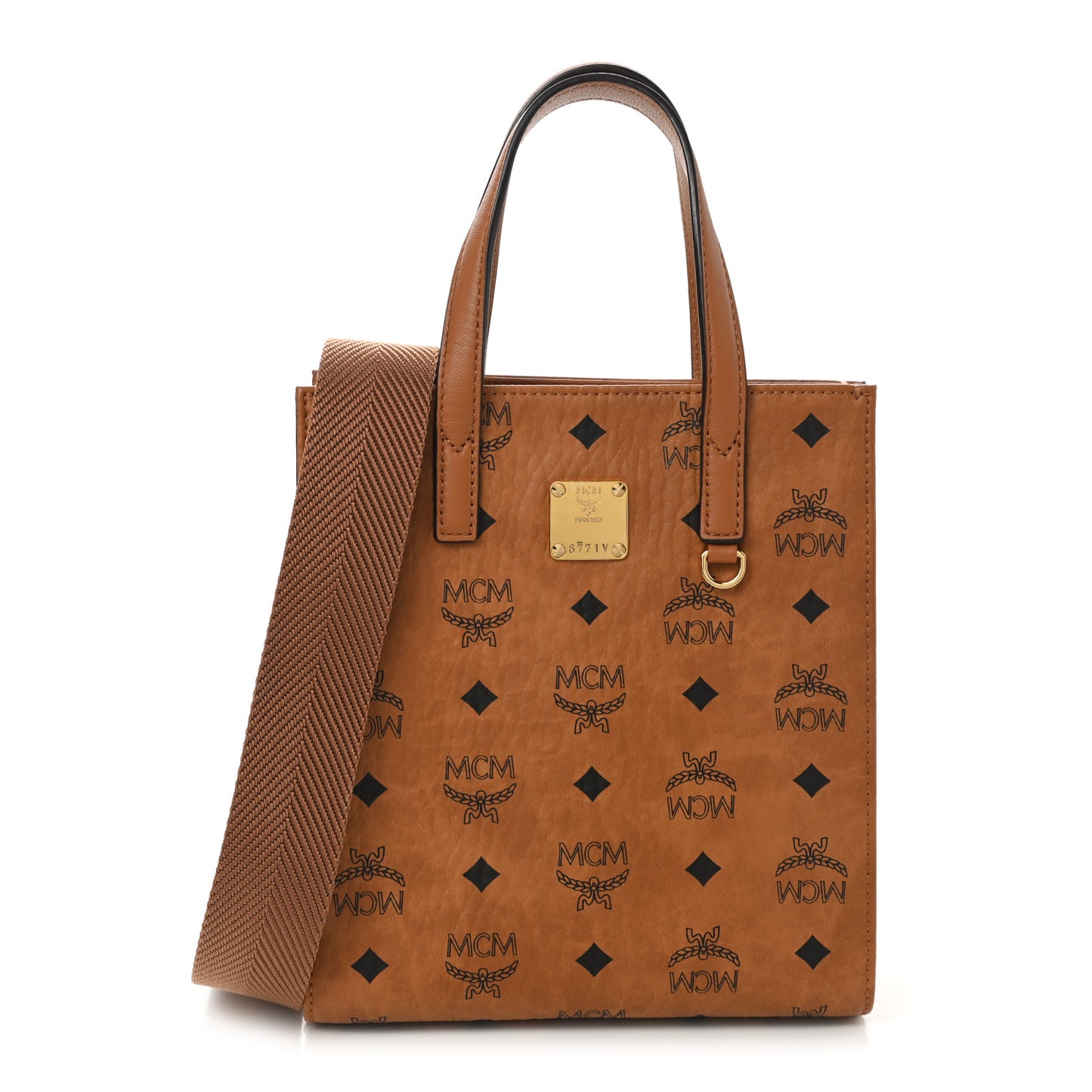 Visetos Mini Aren Tote Cognac