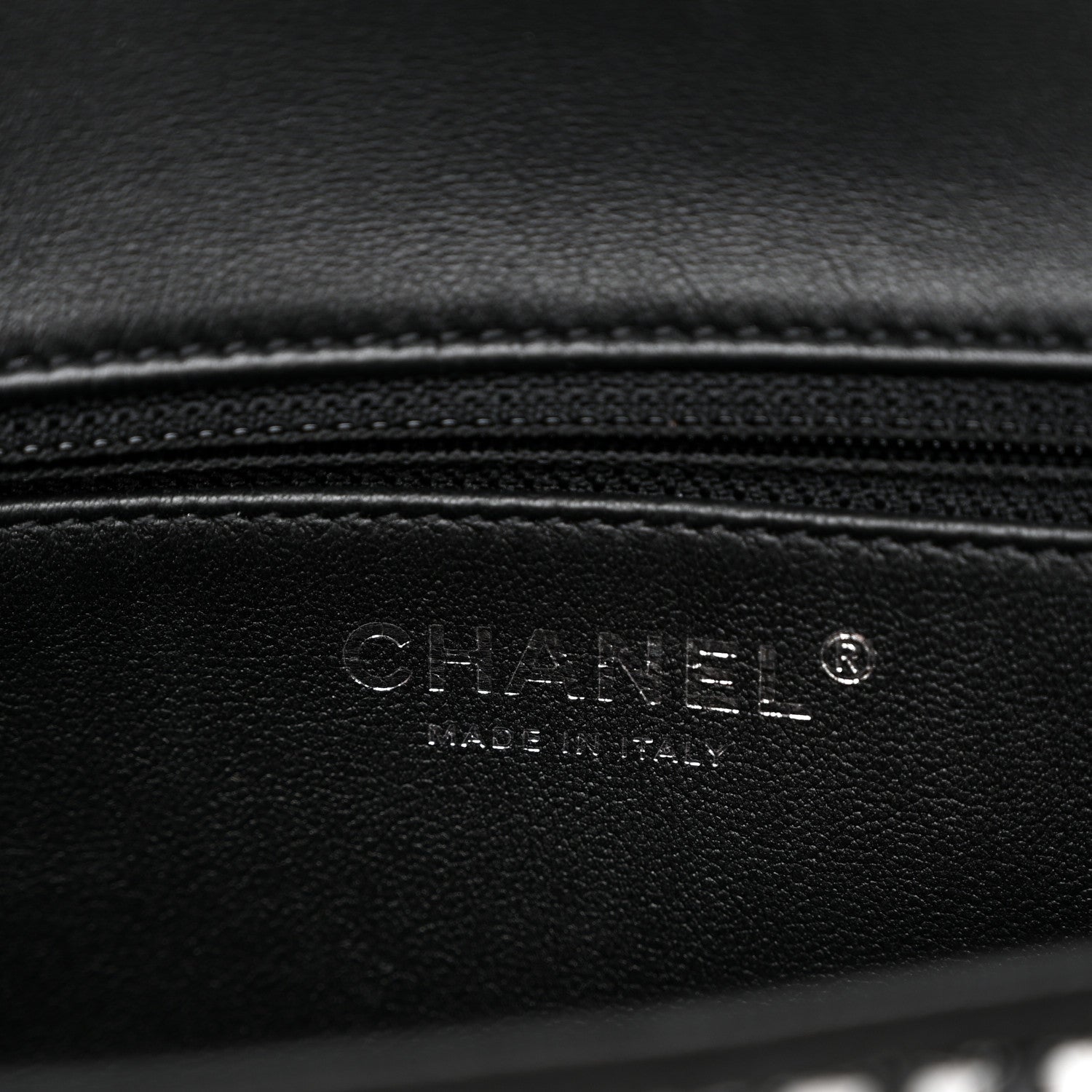 Chanel Sequin Quilted Pearl CC Flap Clutch Black 6 of 11