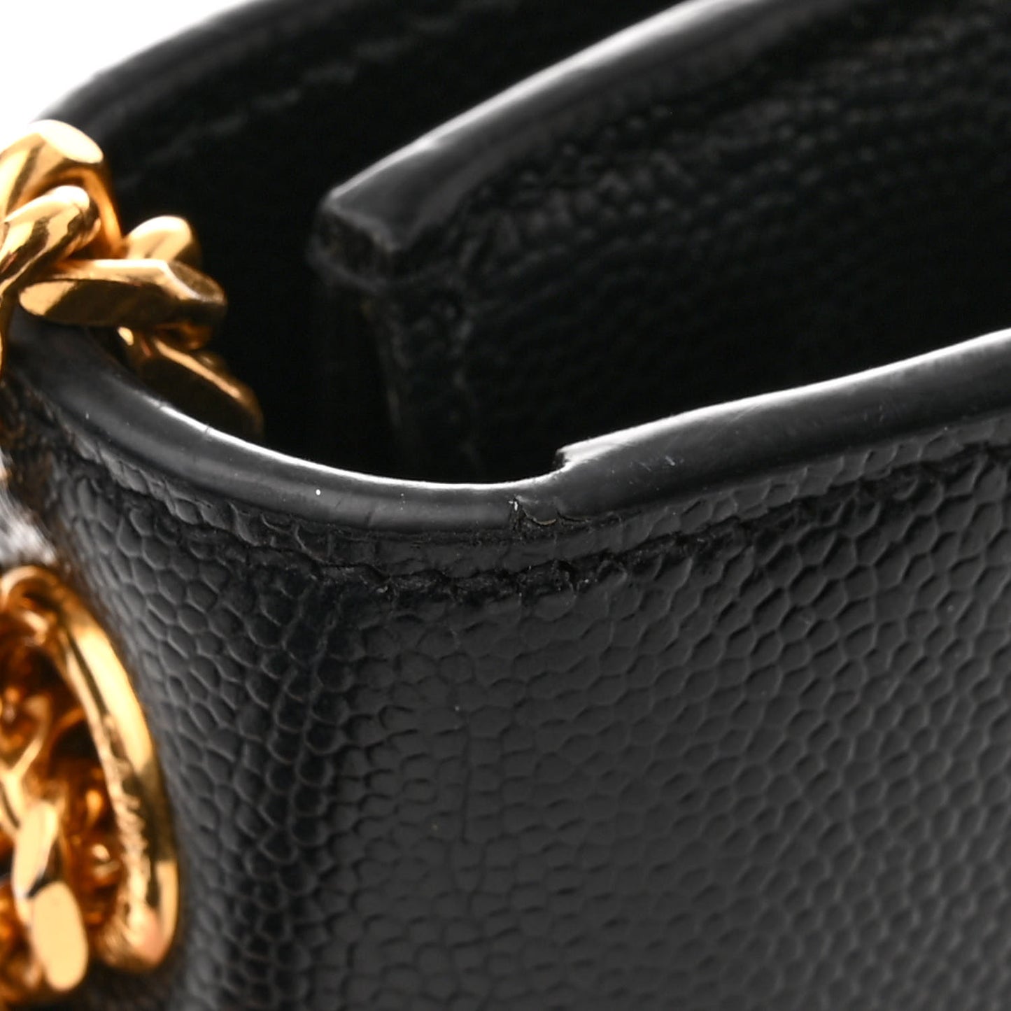 Grain De Poudre Small Monogram Kate Satchel Black