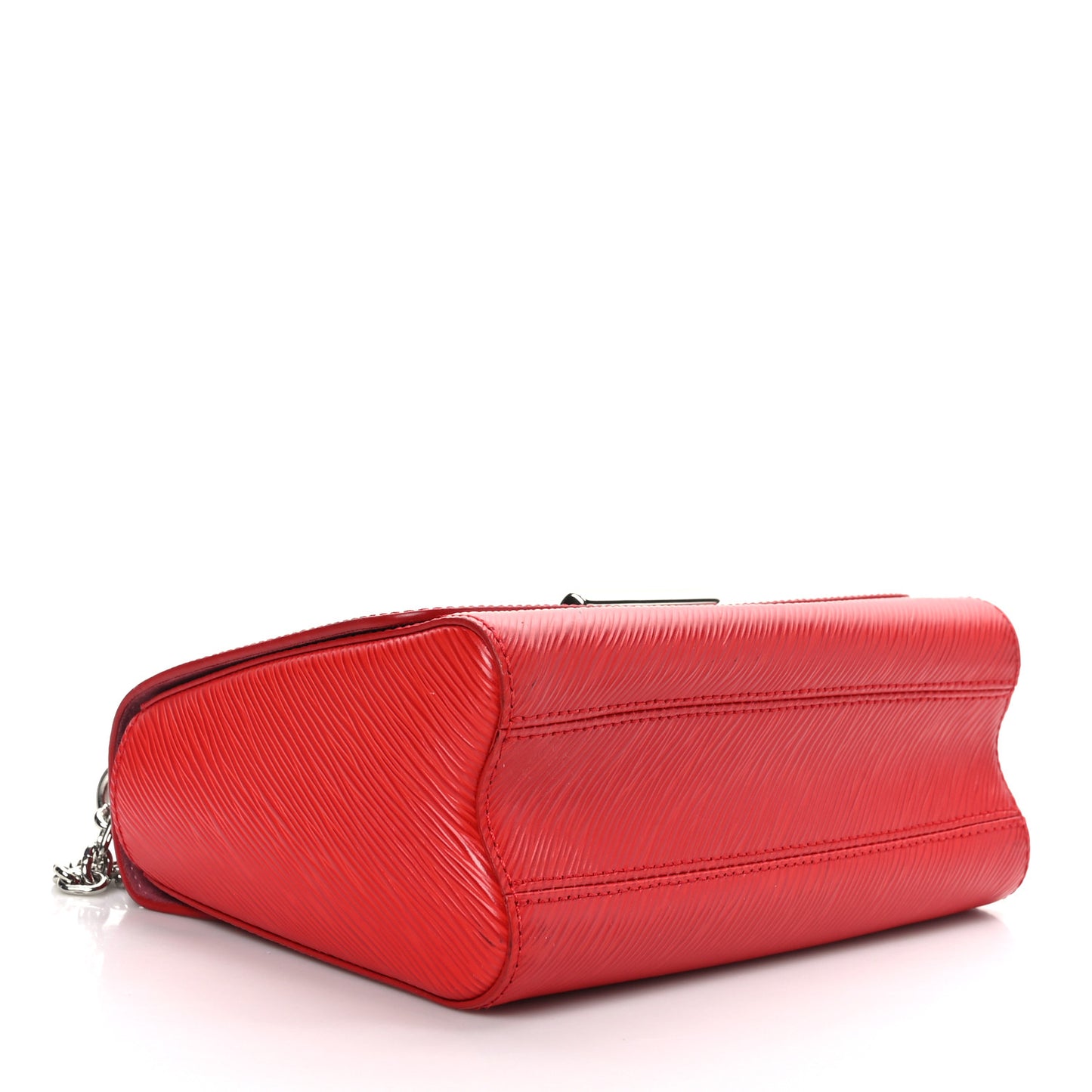 Epi Twist Shoulder Bag MM Coquelicot