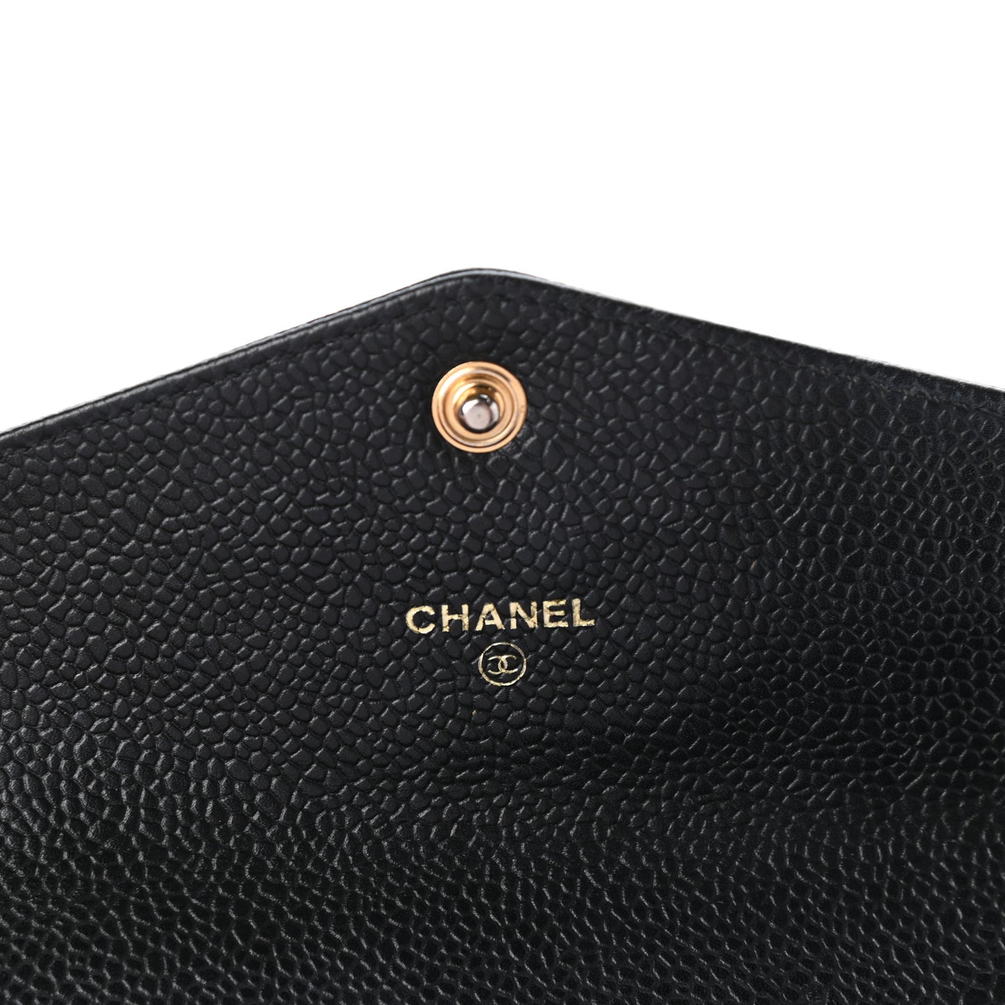 Caviar Timeless CC Envelope Wallet Black