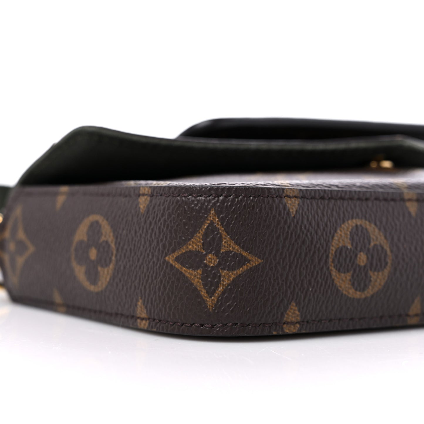 Monogram Felicie Strap & Go Kaki
