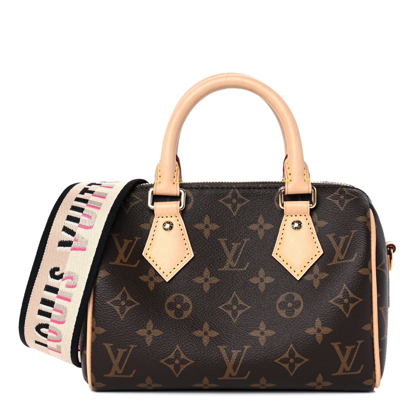 Monogram Speedy Bandouliere 20 Black