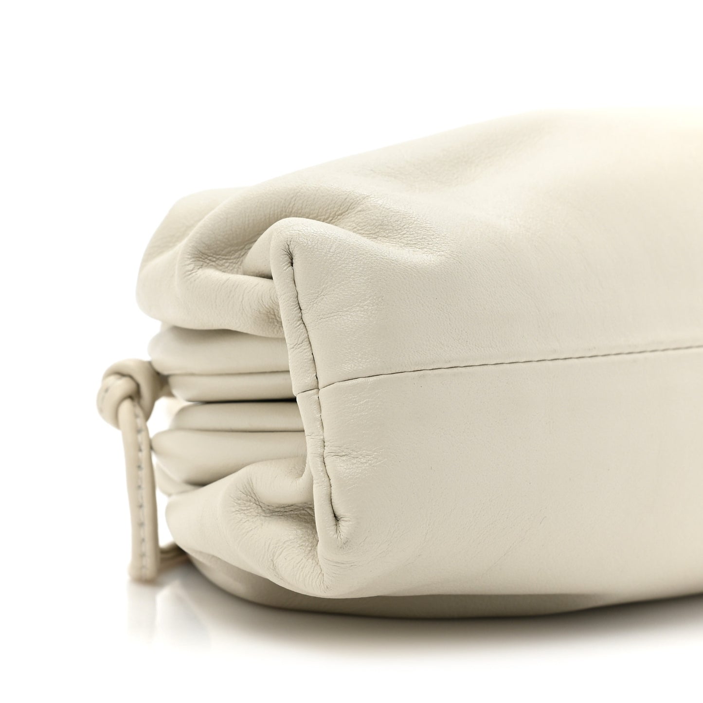 Butter Calfskin The Mini Pouch Chalk