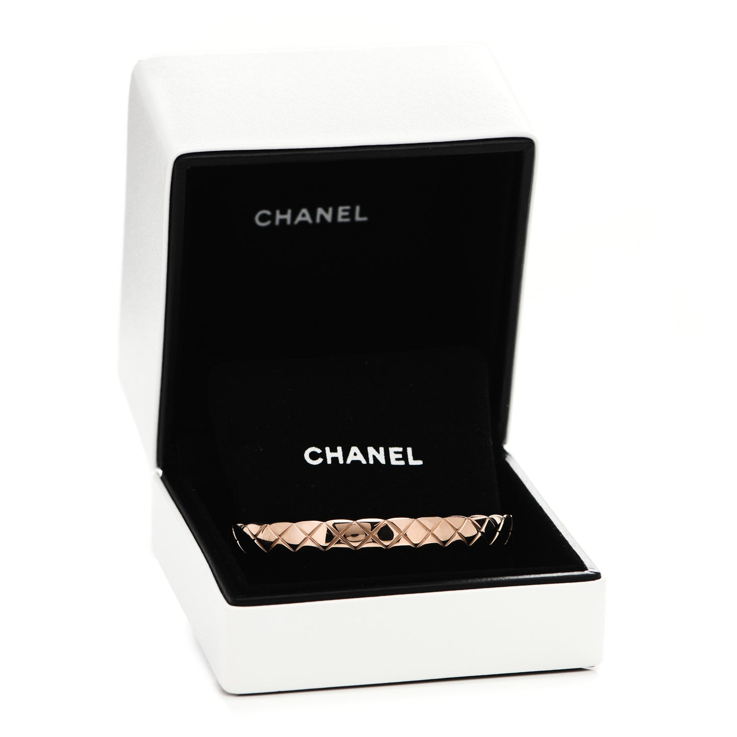 18K Beige Gold Coco Crush Bangle Bracelet S