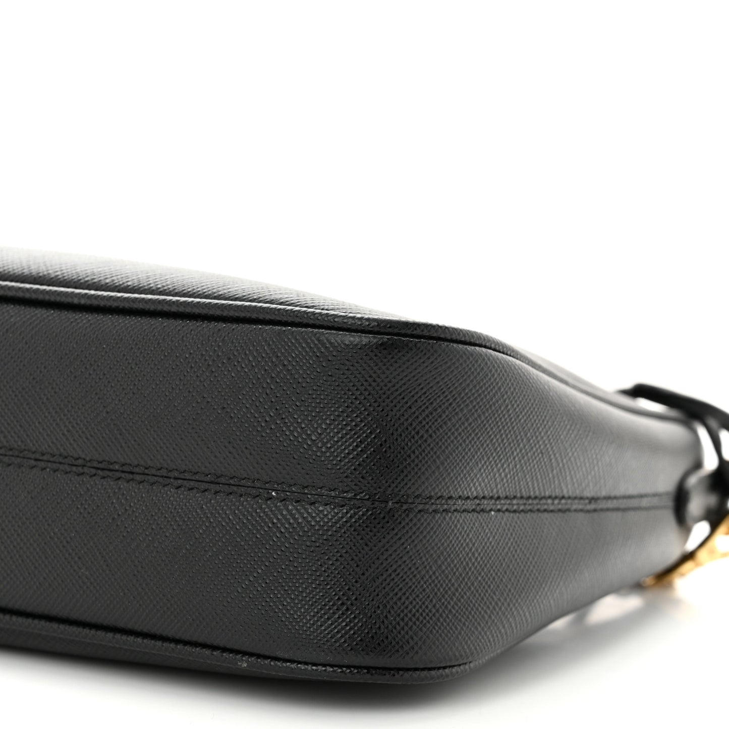 Saffiano Lux Re-Edition 2005 Shoulder Bag Black