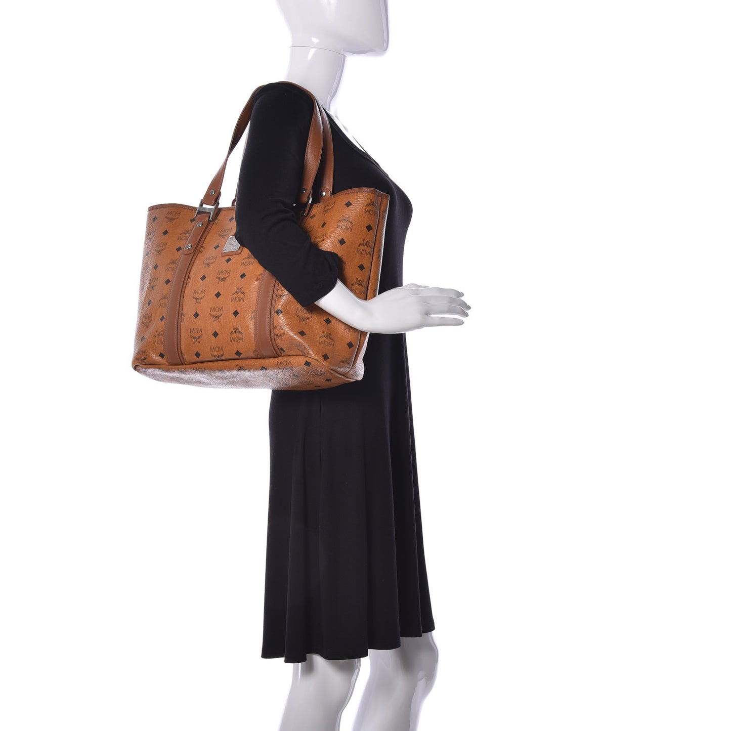 Visetos Shopping Tote Cognac