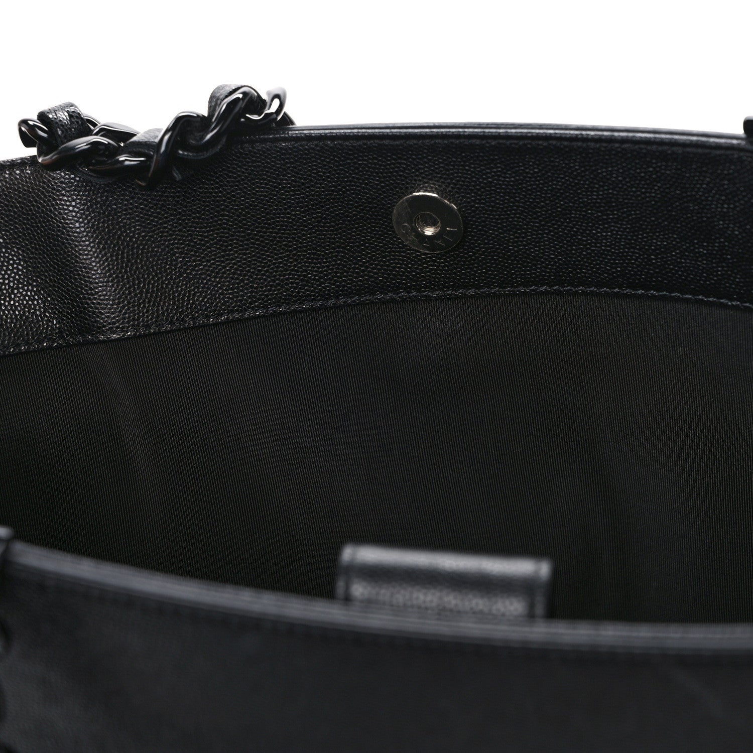 Chanel Caviar Quilted My Everything Large Shopping Tote Black 13 of 14
