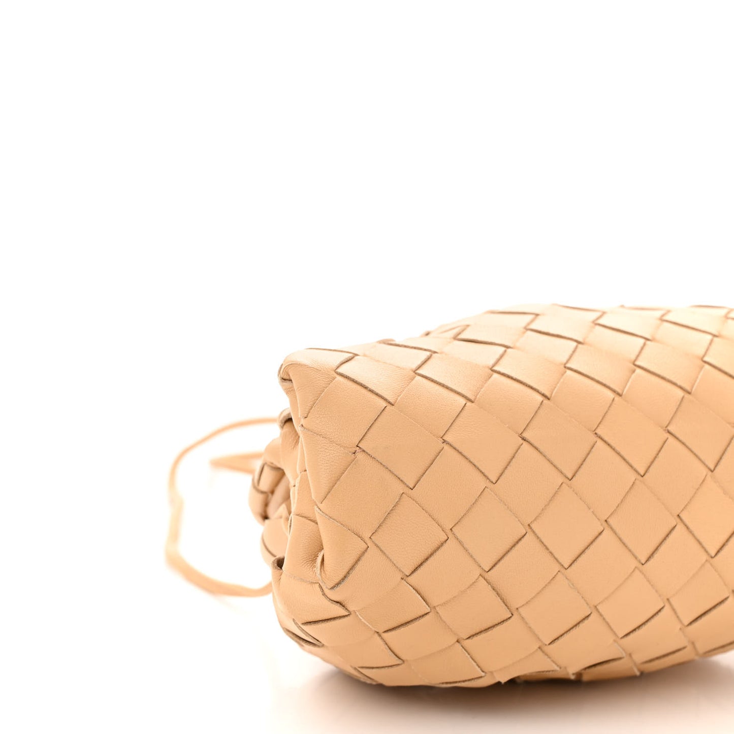Nappa Intrecciato The Mini Pouch Almond