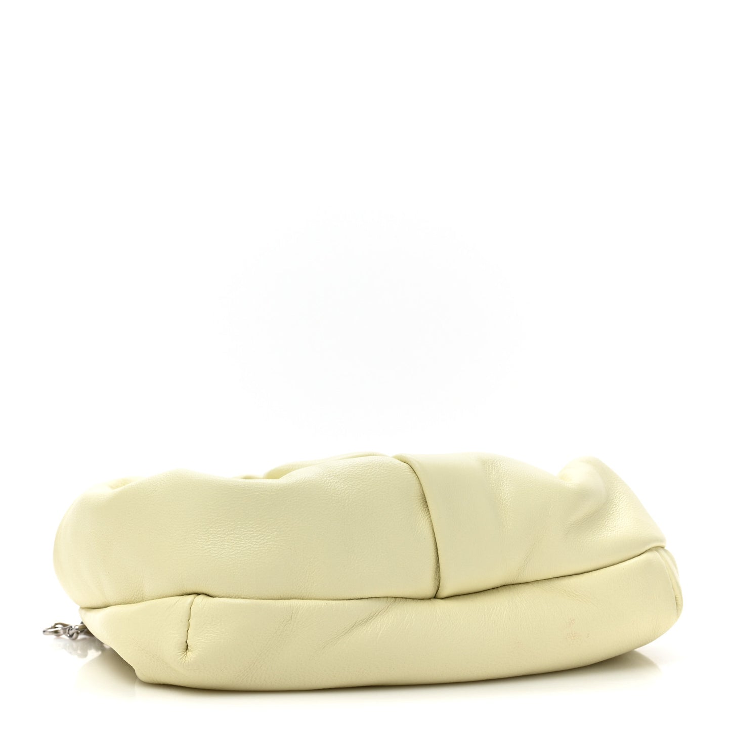 Smooth Calfskin Rose Clutch With Chain Sherbet
