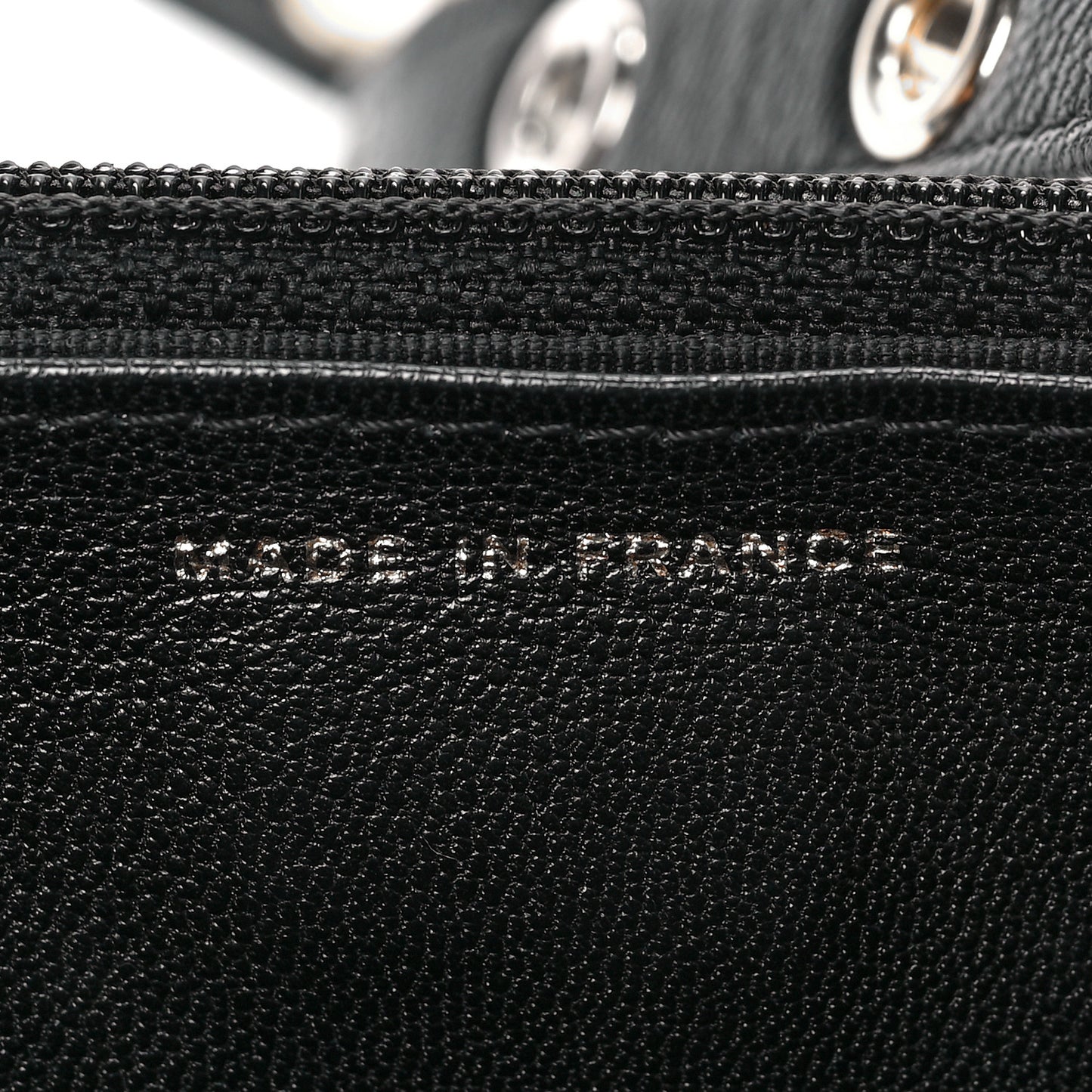 Goatskin Quilted Quilted Like A Wallet Wallet On Chain WOC Black