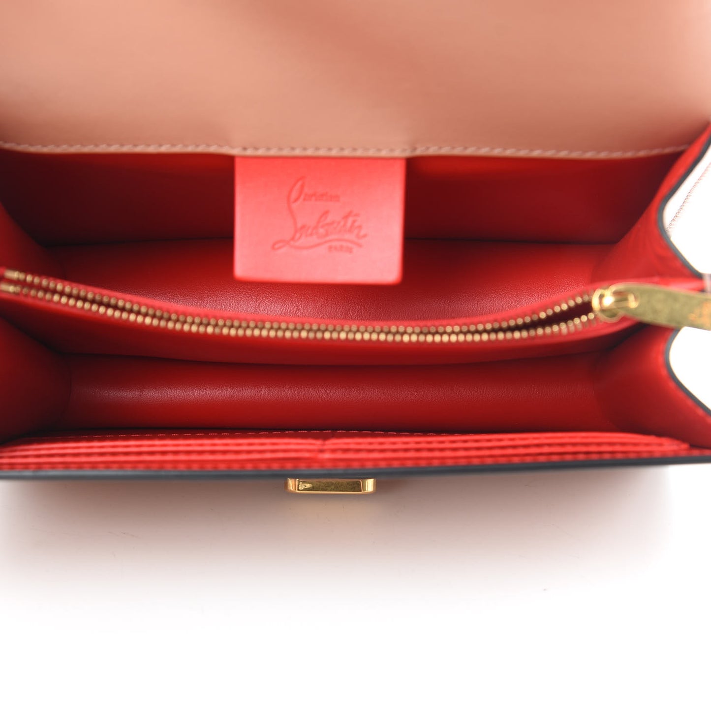 Calfskin Small Elisa Shoulder Bag Nude