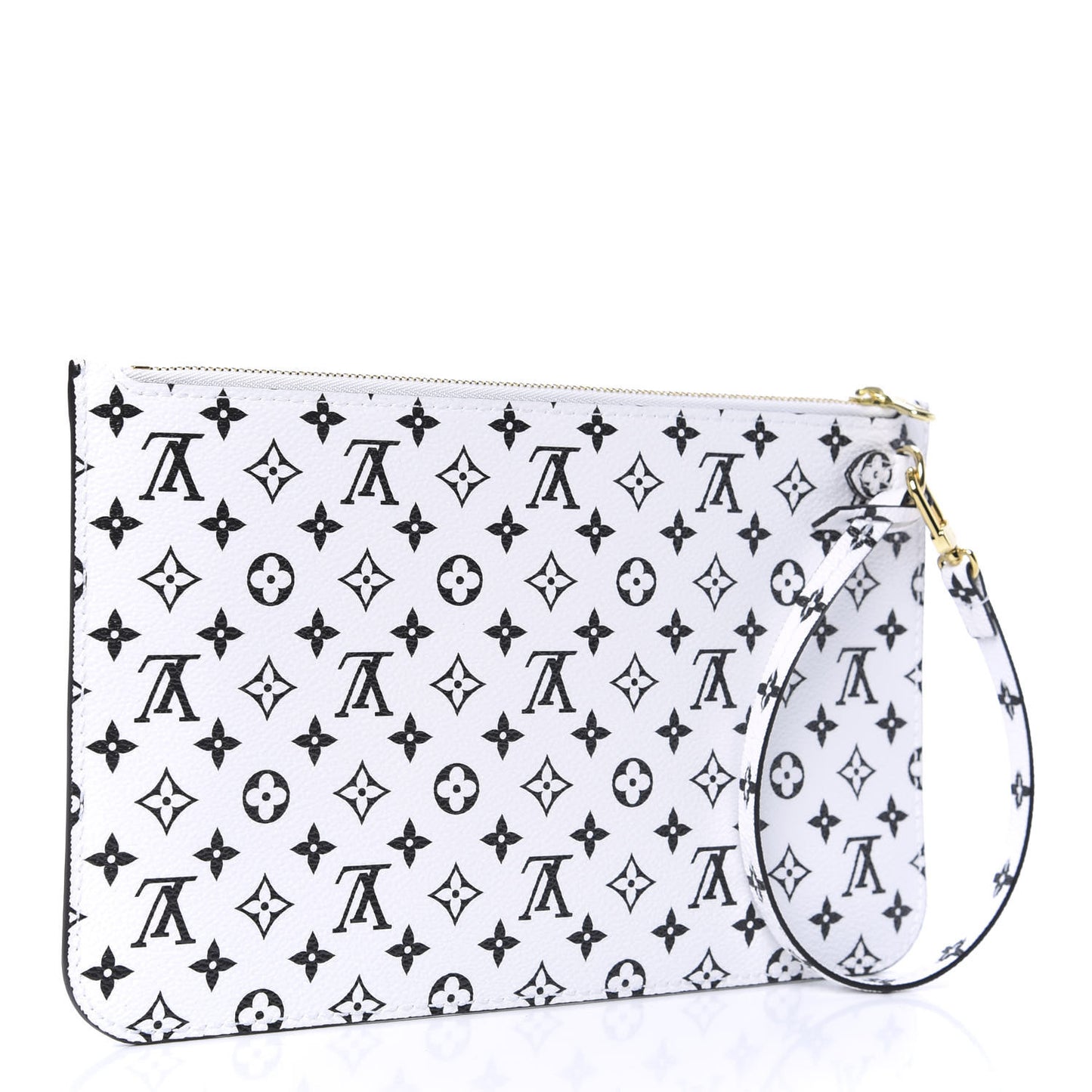Monogram Giant Neverfull MM GM Pochette White