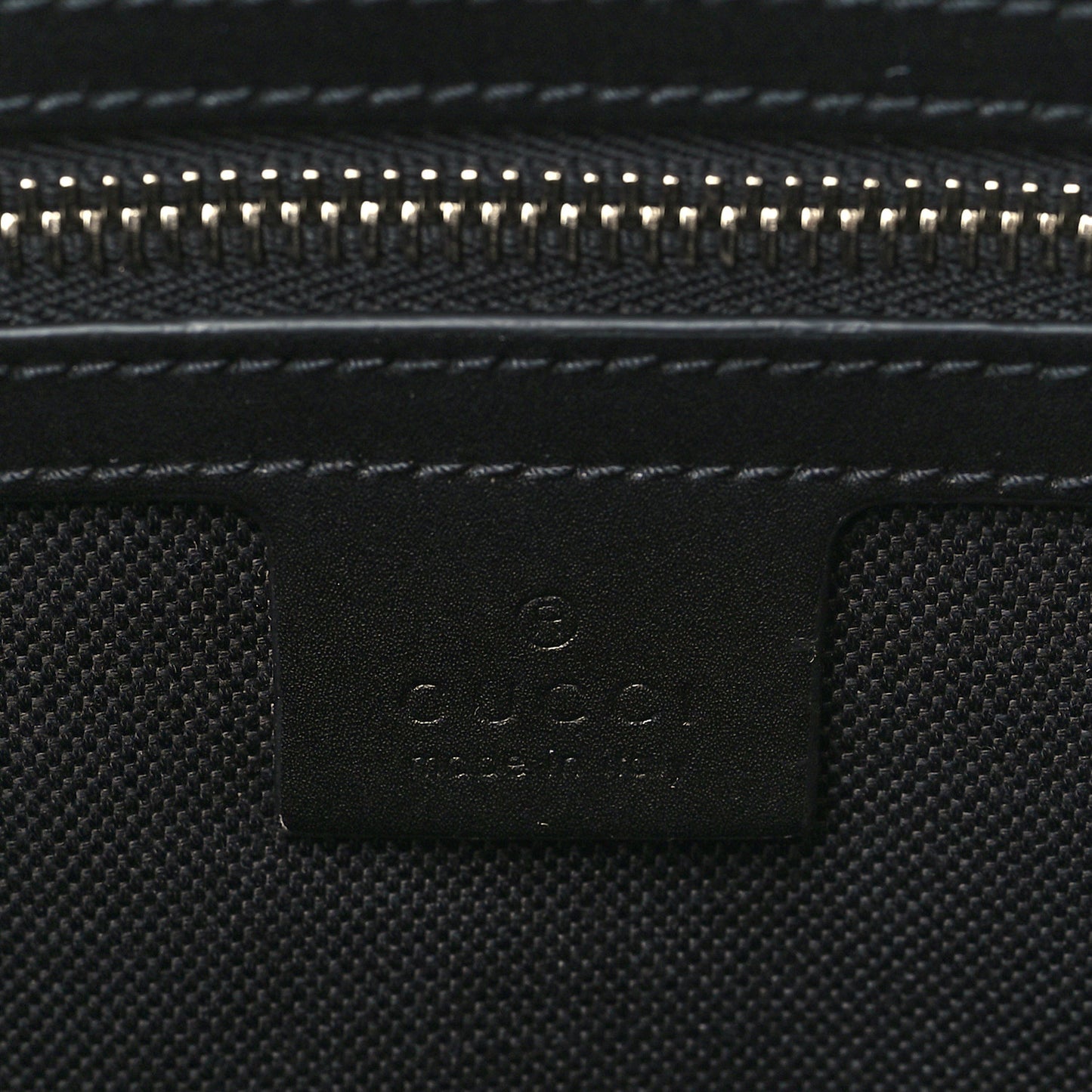 Soft GG Supreme Monogram Web Belt Bag Black Grey