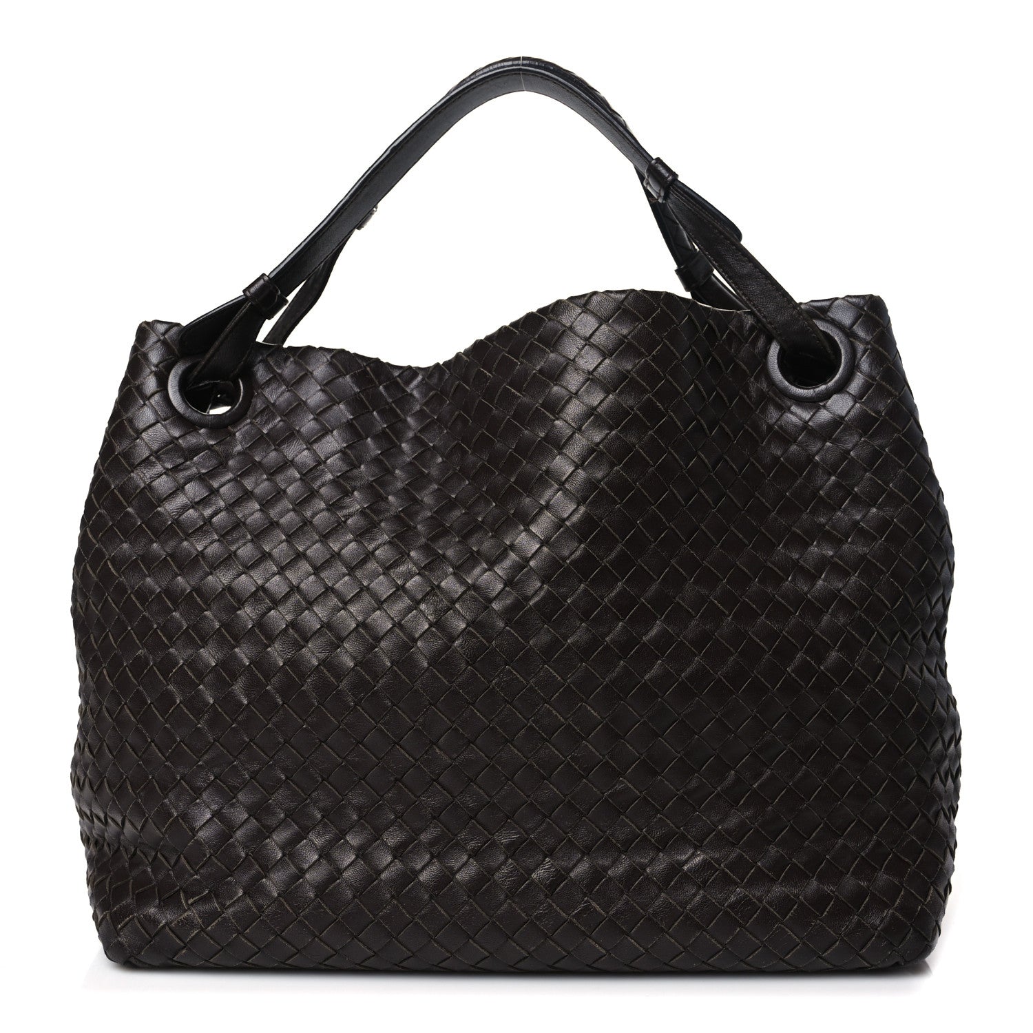 Bottega Veneta Nappa Intrecciato Garda Bag Ebano 1 of 11