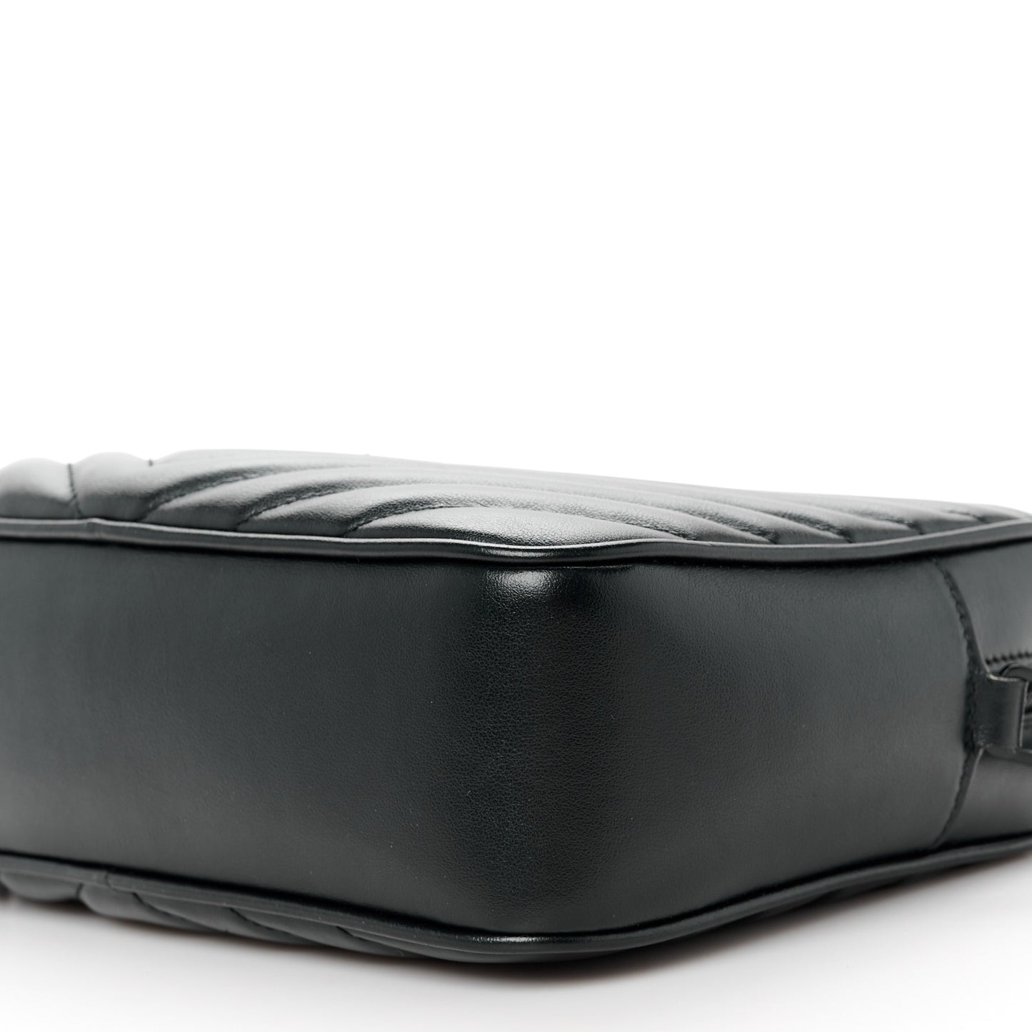 Calfskin Matelasse Monogram Monochrome Lou Camera Bag Black