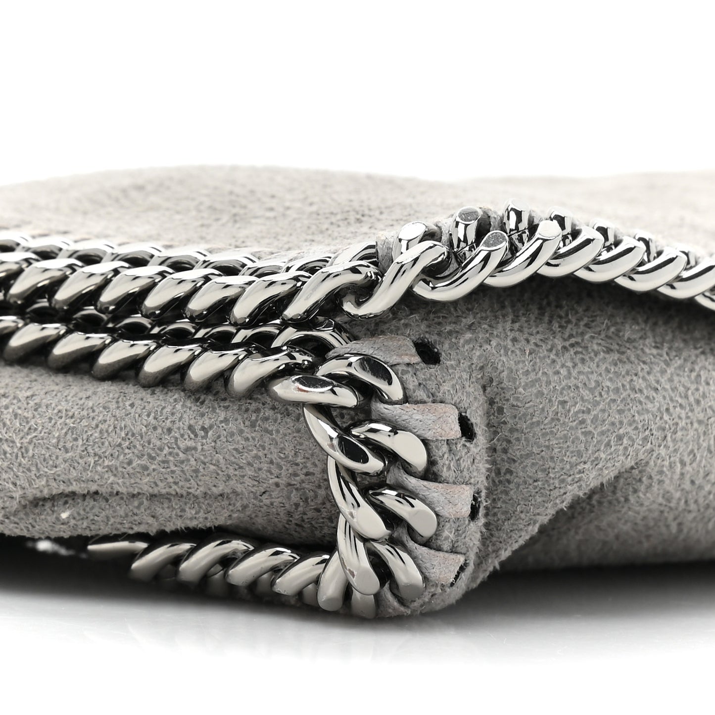 Shaggy Deer Falabella Crossbody Bag Light Grey
