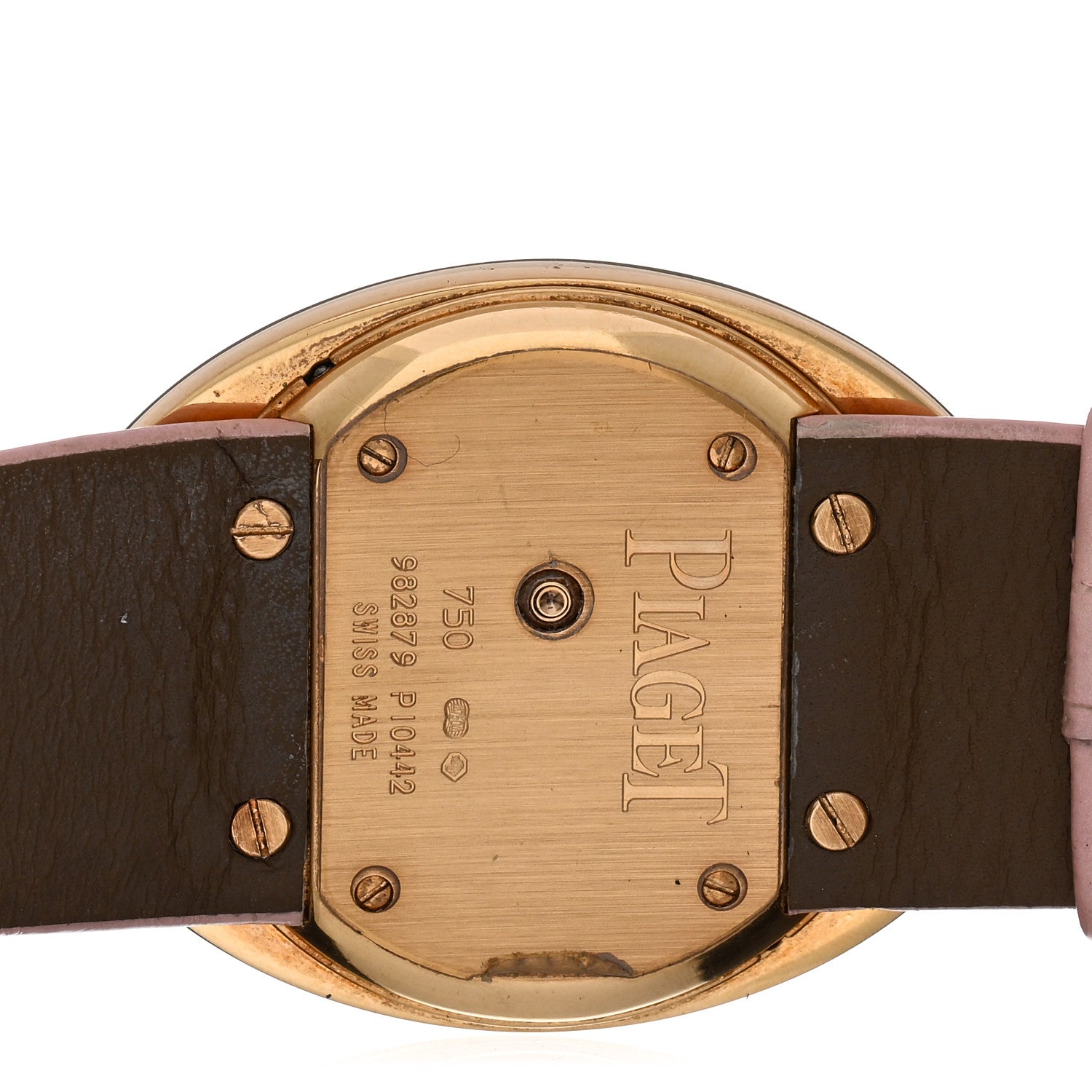 Piaget 18K Yellow Gold Alligator Diamond Bezel 31mm Limelight Magic Hour Quartz Watch 4 of 5
